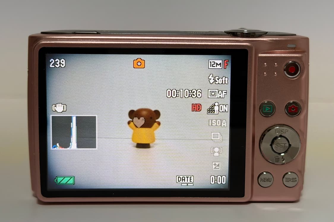 카시오 엑슬림 z400 핑크 디카💕 상품이미지7