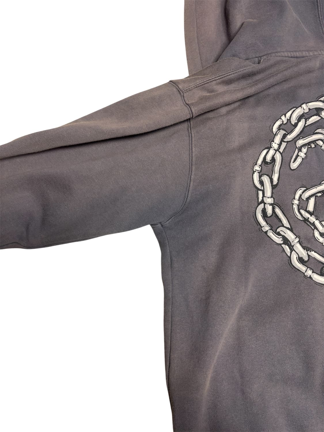 (L) 스투시 체인 갱 후드집업 상품이미지4