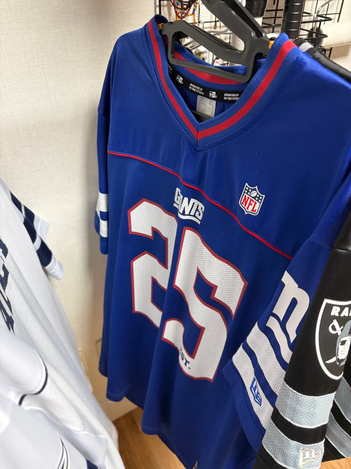 뉴에라 NFL 폴리에스터 티셔츠 댈러스 자이언츠 레이더스 상품이미지2