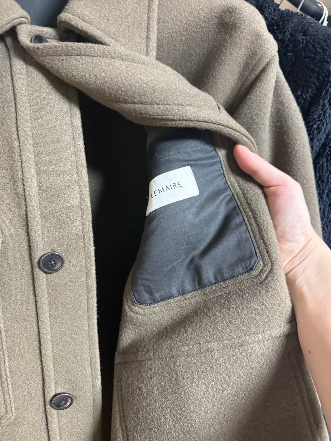 르메르 헌팅자켓 다크 스쿼럴 50사이즈 상품이미지2