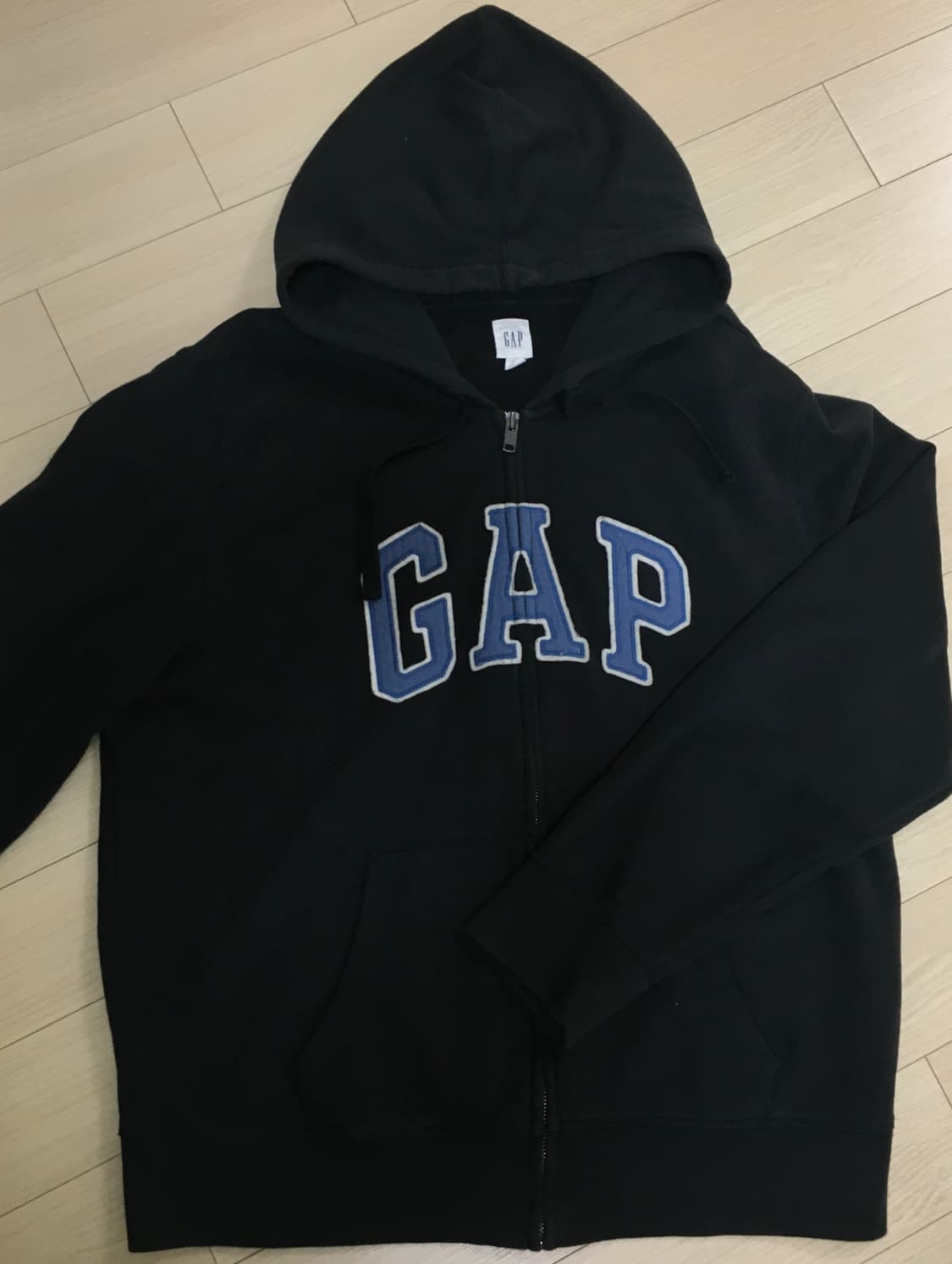 갭 블랙 후드집업 상품이미지2