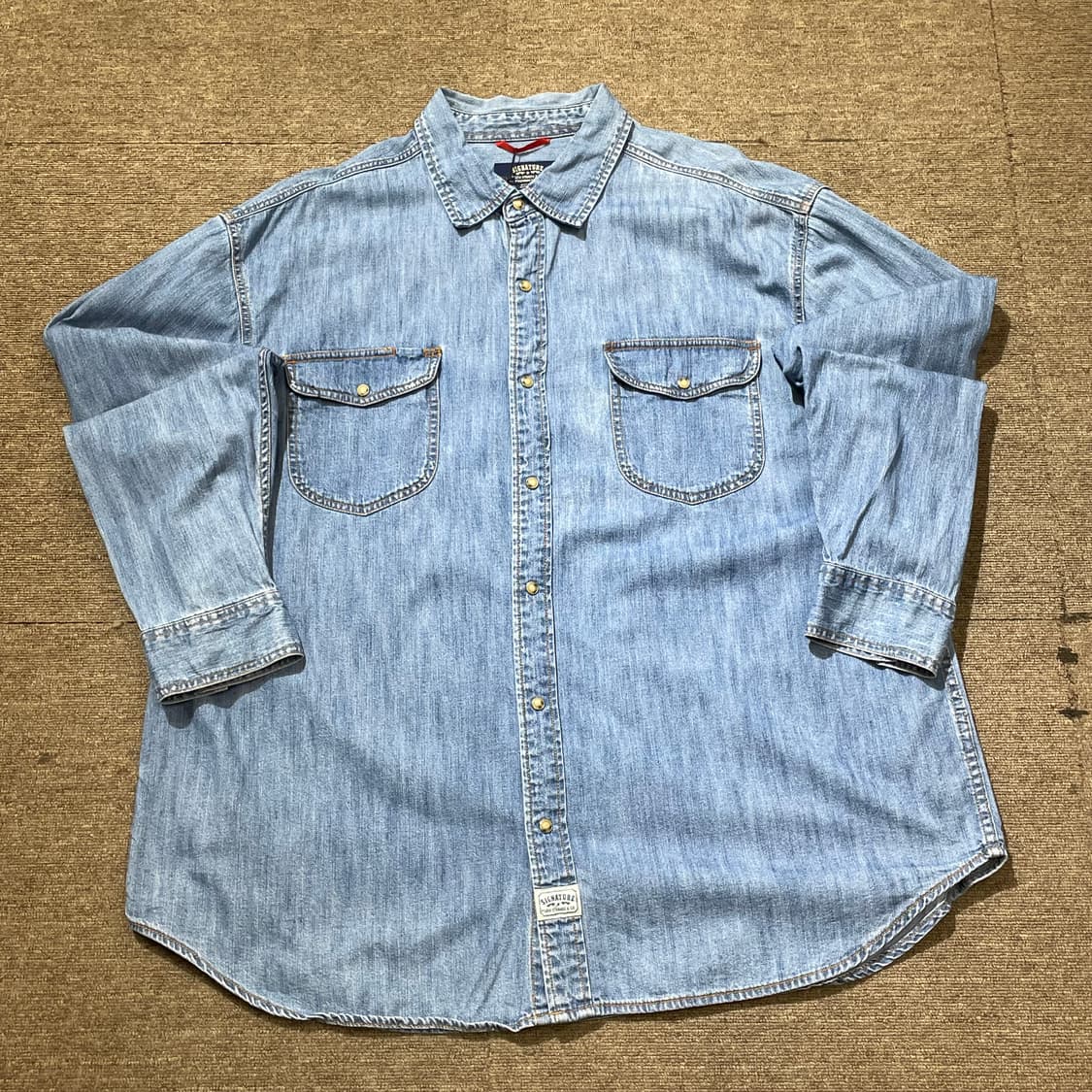 (2XL) Levi's 리바이스 코튼 데님 셔츠  상품이미지1