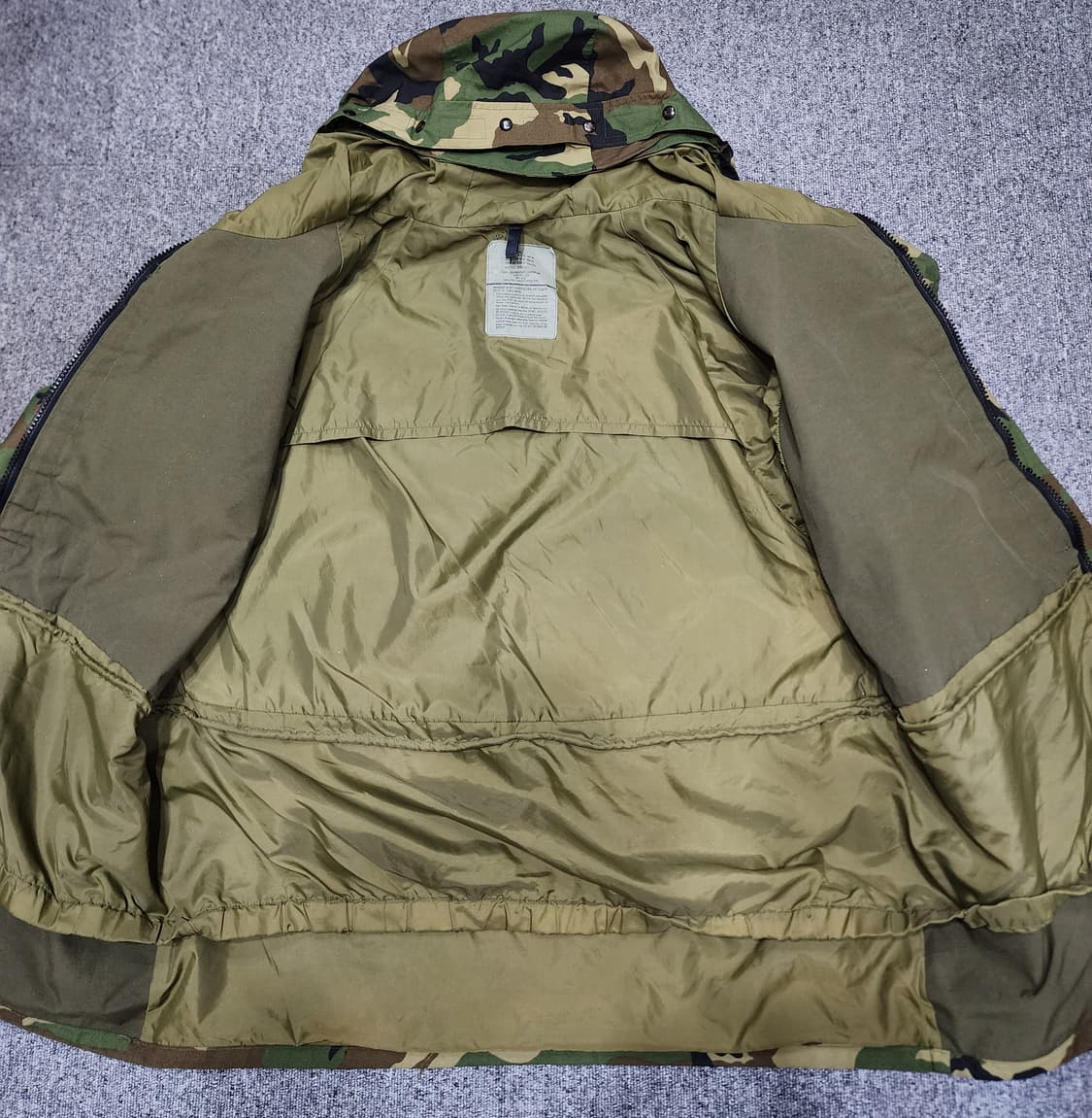 미군 ECWCS 우드랜드 1세대 고어텍스 자켓 XL 상품이미지3