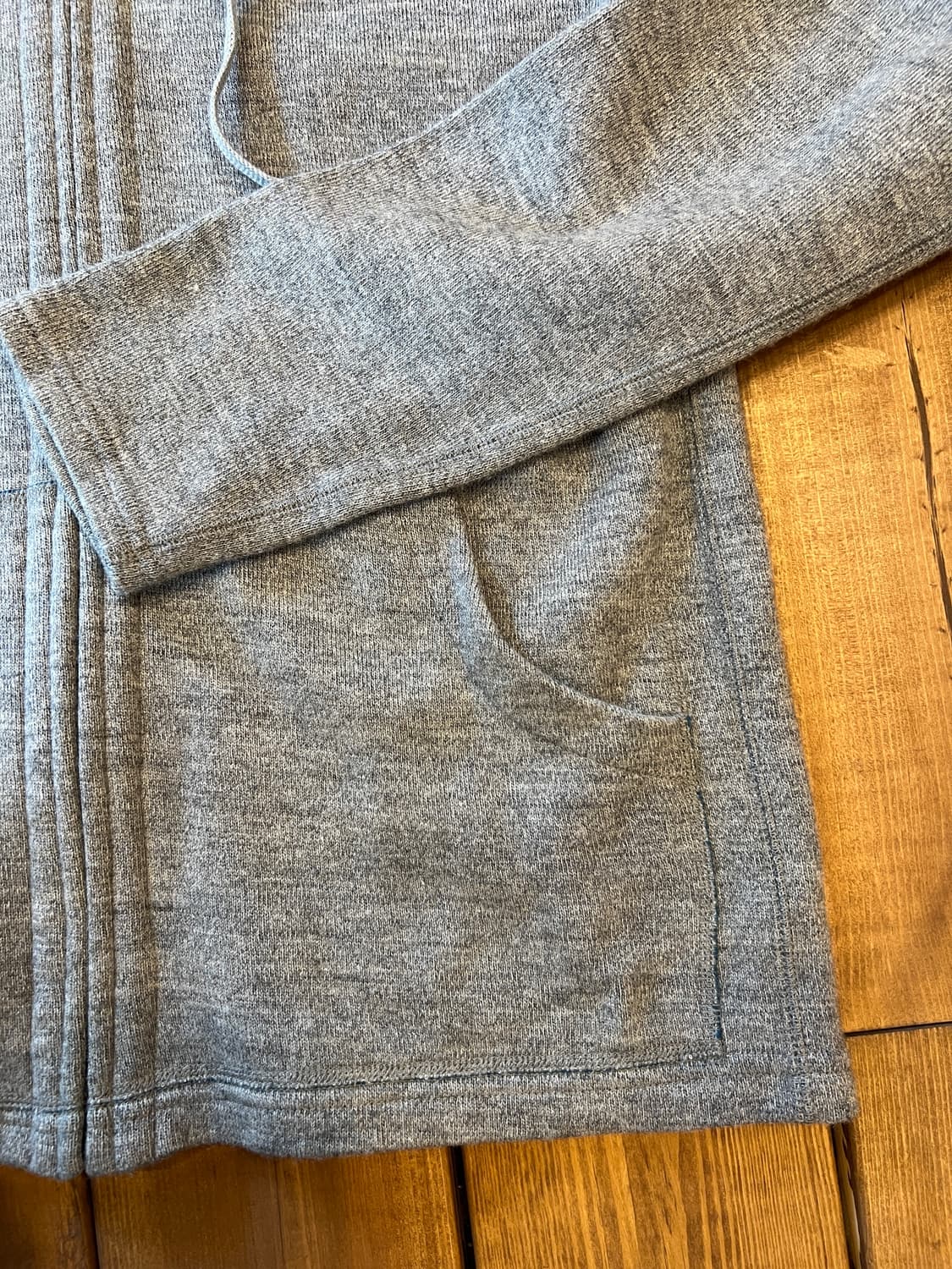 히스테릭 글래머 히스걸 그레이 후드집업 상품이미지6