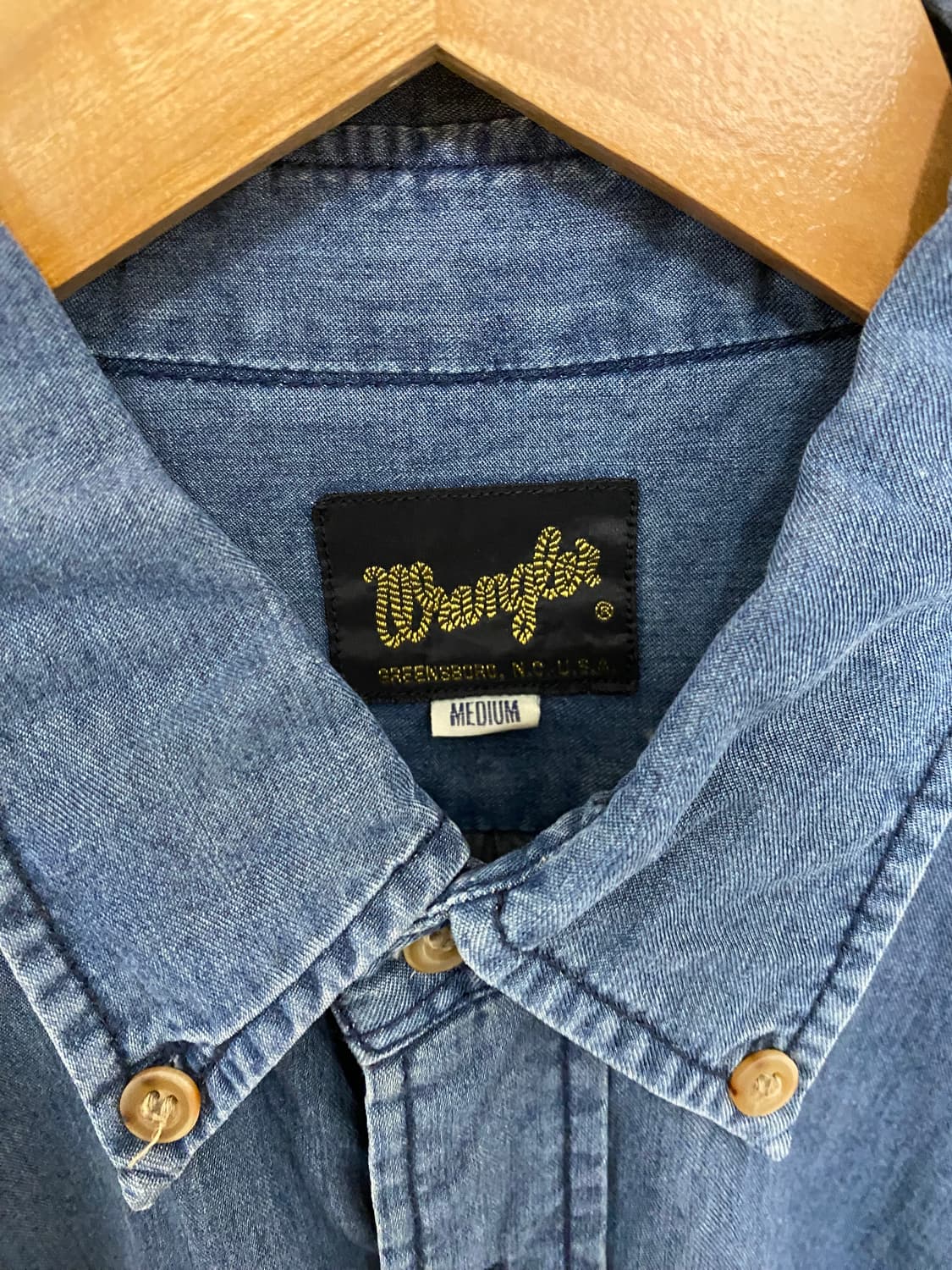 WRANGLER bd shirts 랭글러 버튼다운 셔츠 상품이미지4