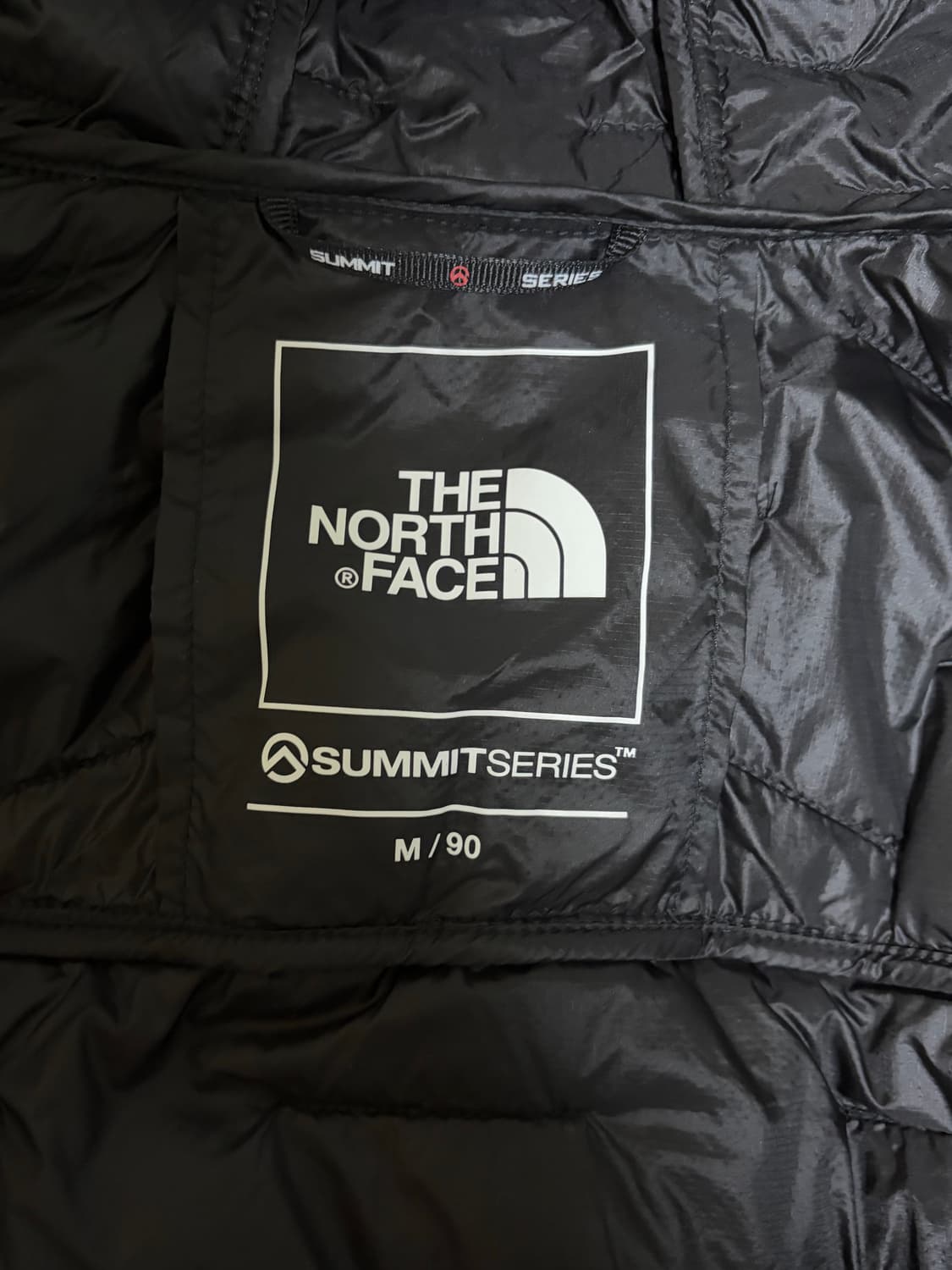 노스페이스 여성 써밋 히트라인 패딩 블랙 M(90) 상품이미지3