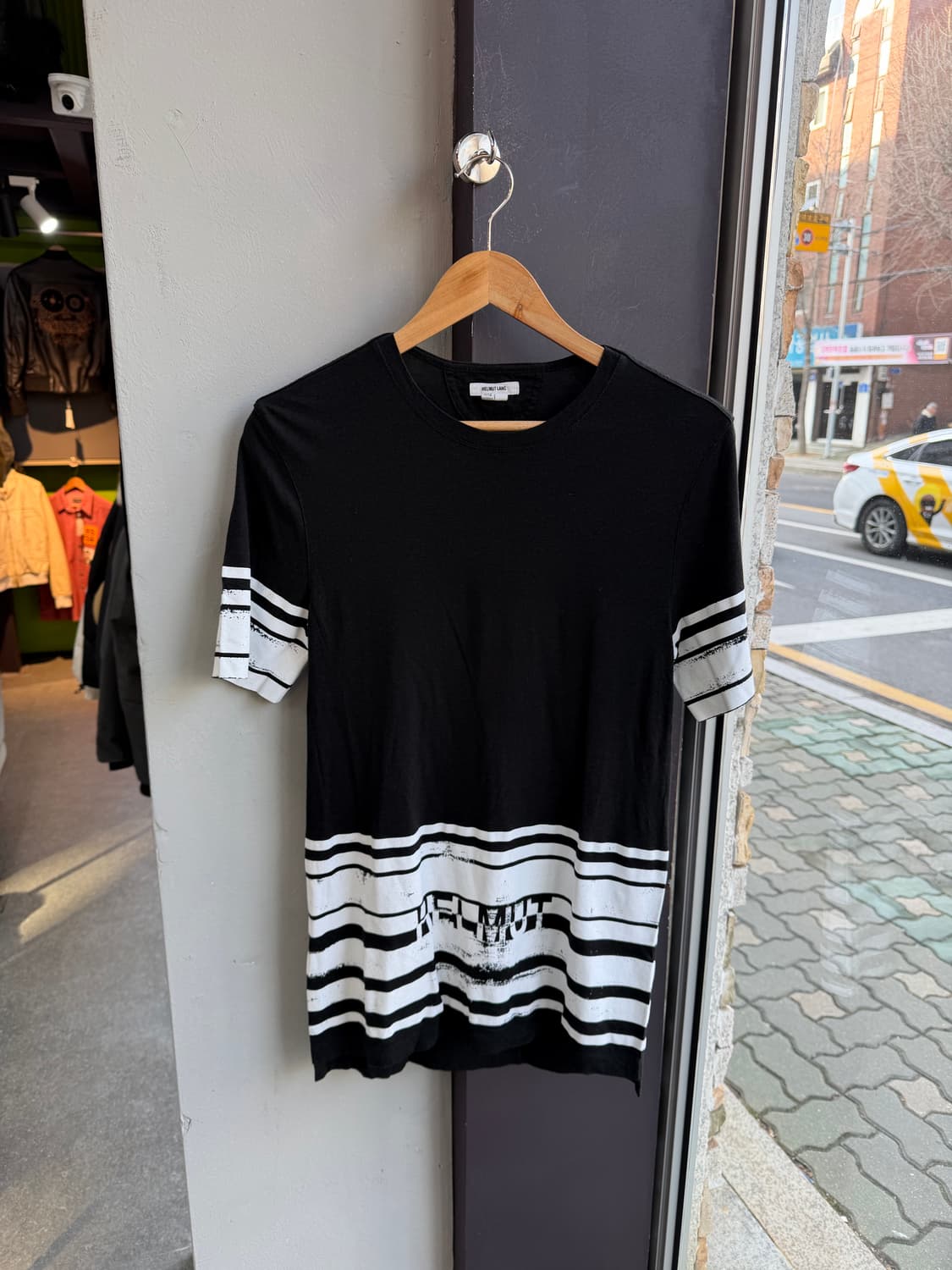 S/ 헬무트랭 디스트레스드 저지 아카이브 반팔 상품이미지2