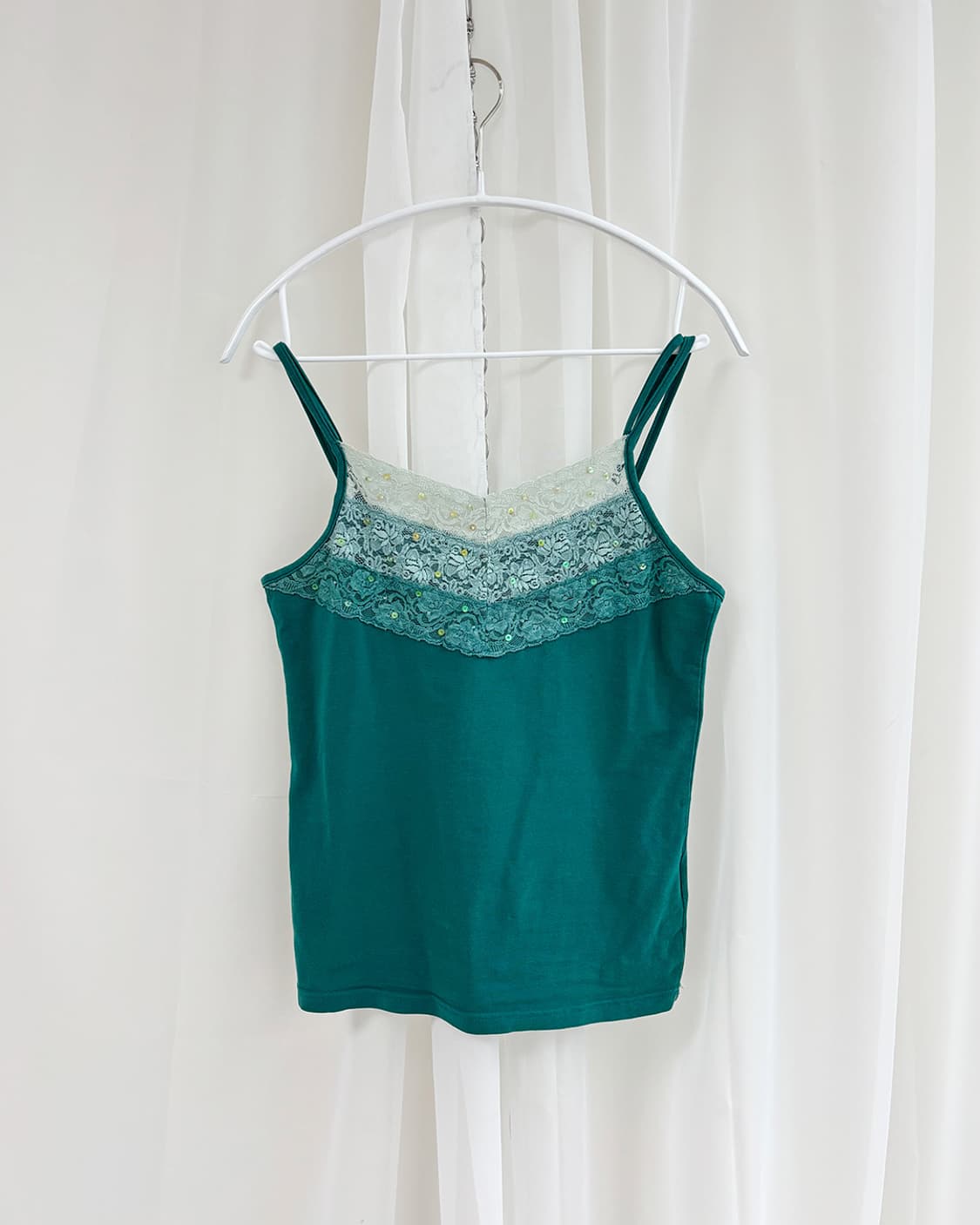 okinawa emerald lace sleeveless 상품이미지1