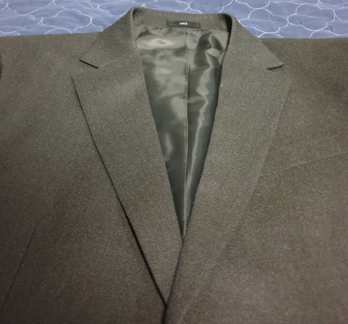 (신성통상) 앤드지 클래식 수트셋업 그레이 브라운 (상:105 하:34) 상품이미지2