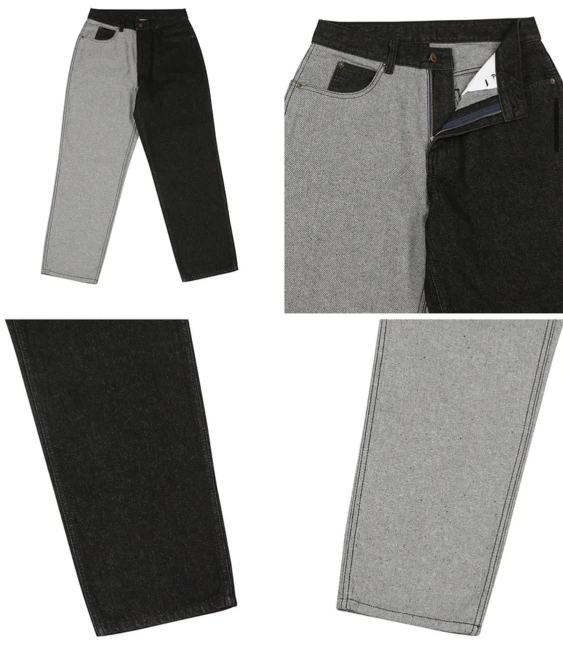아조바이아조 Twofold Washed Jeans [Black] 상품이미지2