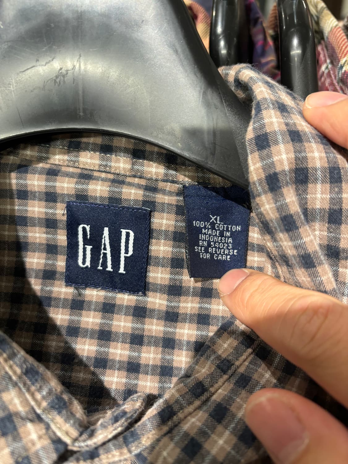 GAP 체크 셔츠   상품이미지9