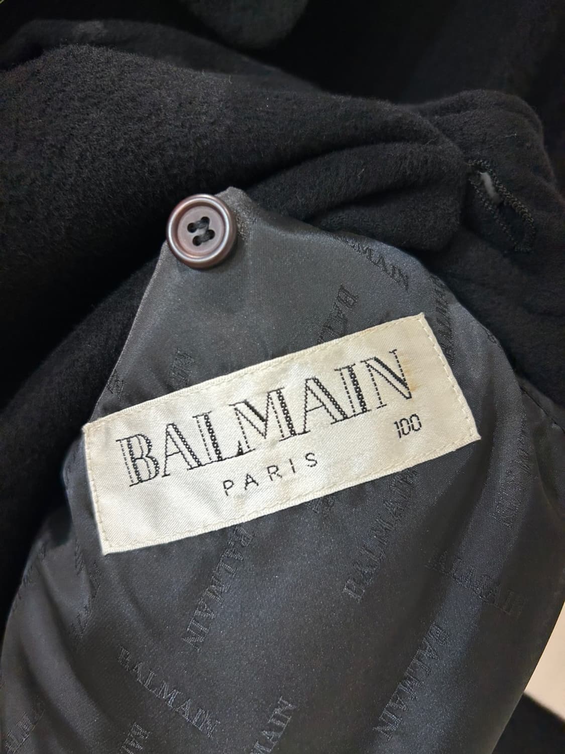 발망 블랙 코트 상품이미지3