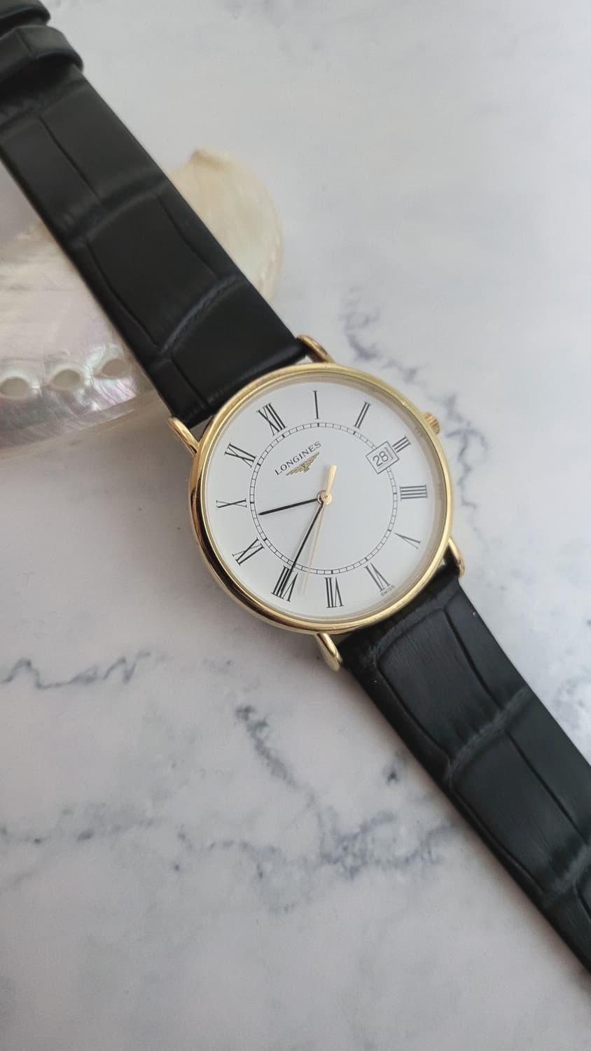 정품 론진 라 그랑드 클래식 남여공용 쿼츠시계[보증서,설명서 포함] 상품이미지3