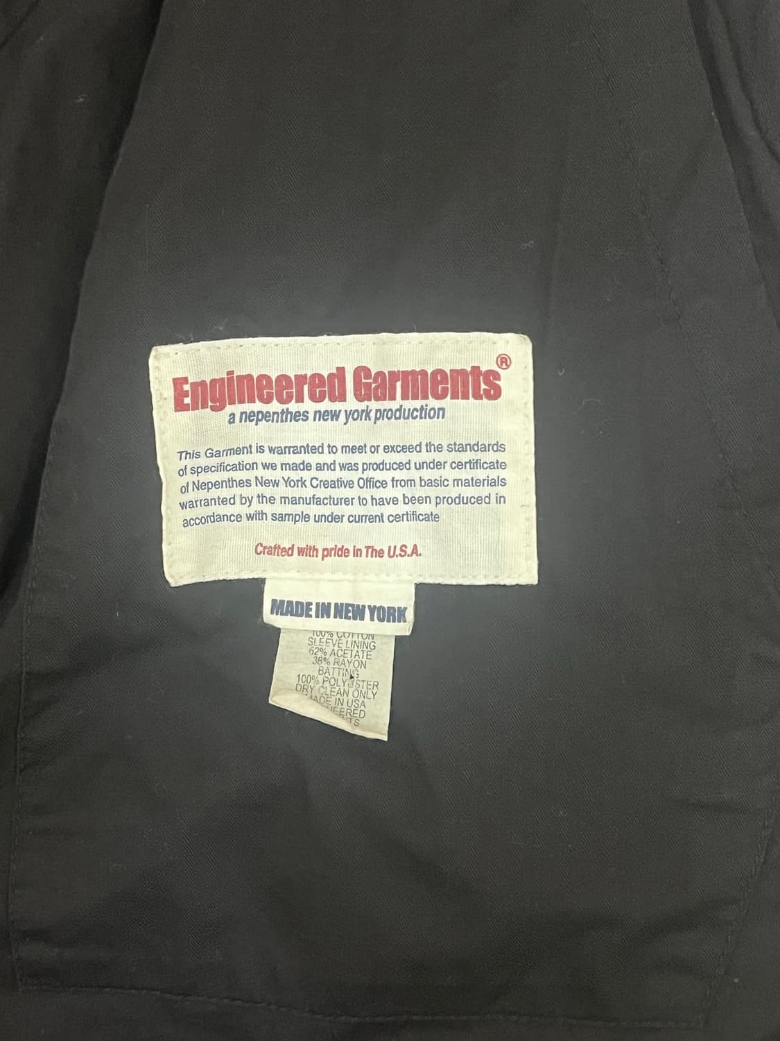 엔지니어드 가먼츠 올드라벨 울 니트 상품이미지3