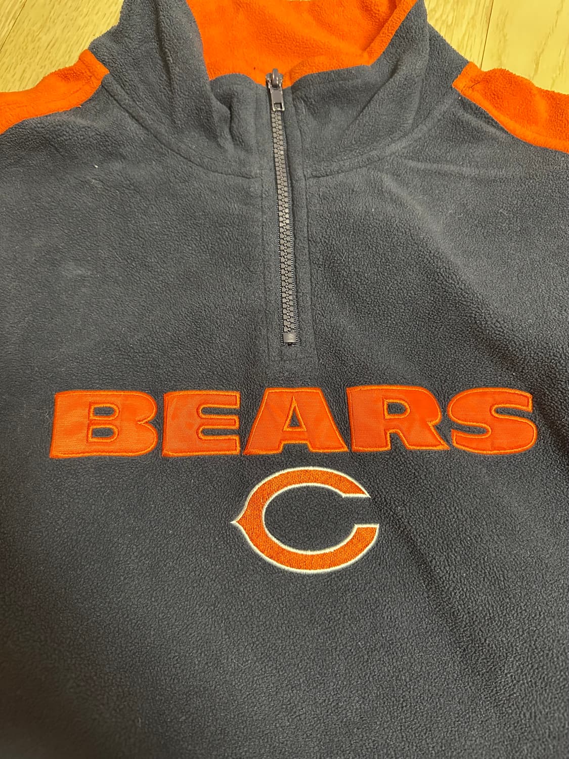 리복 NFL 시카고 베어스 후리스 아노락 플리스 상품이미지3