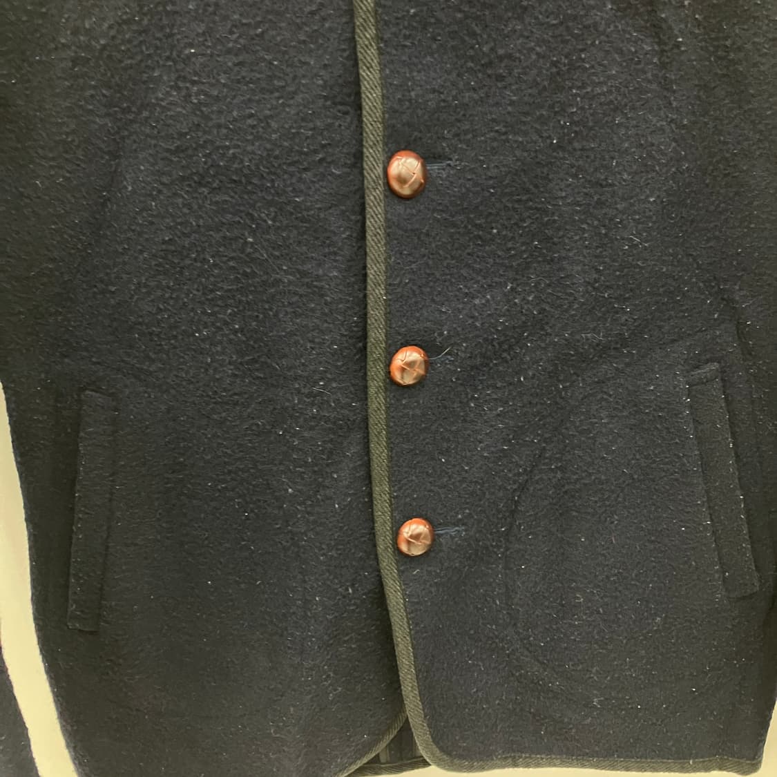 단톤 네이비 후드 더플 코트 36 상품이미지6