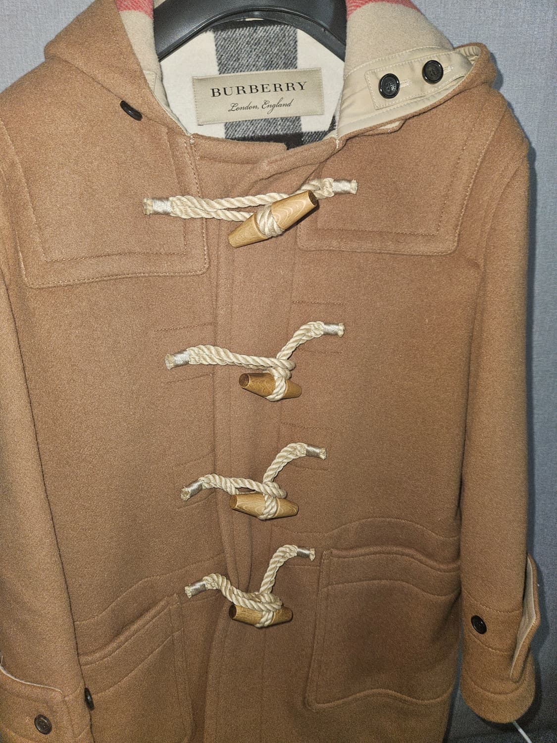 버버리 그리니치 더플코트 떡볶이코트  상품이미지8