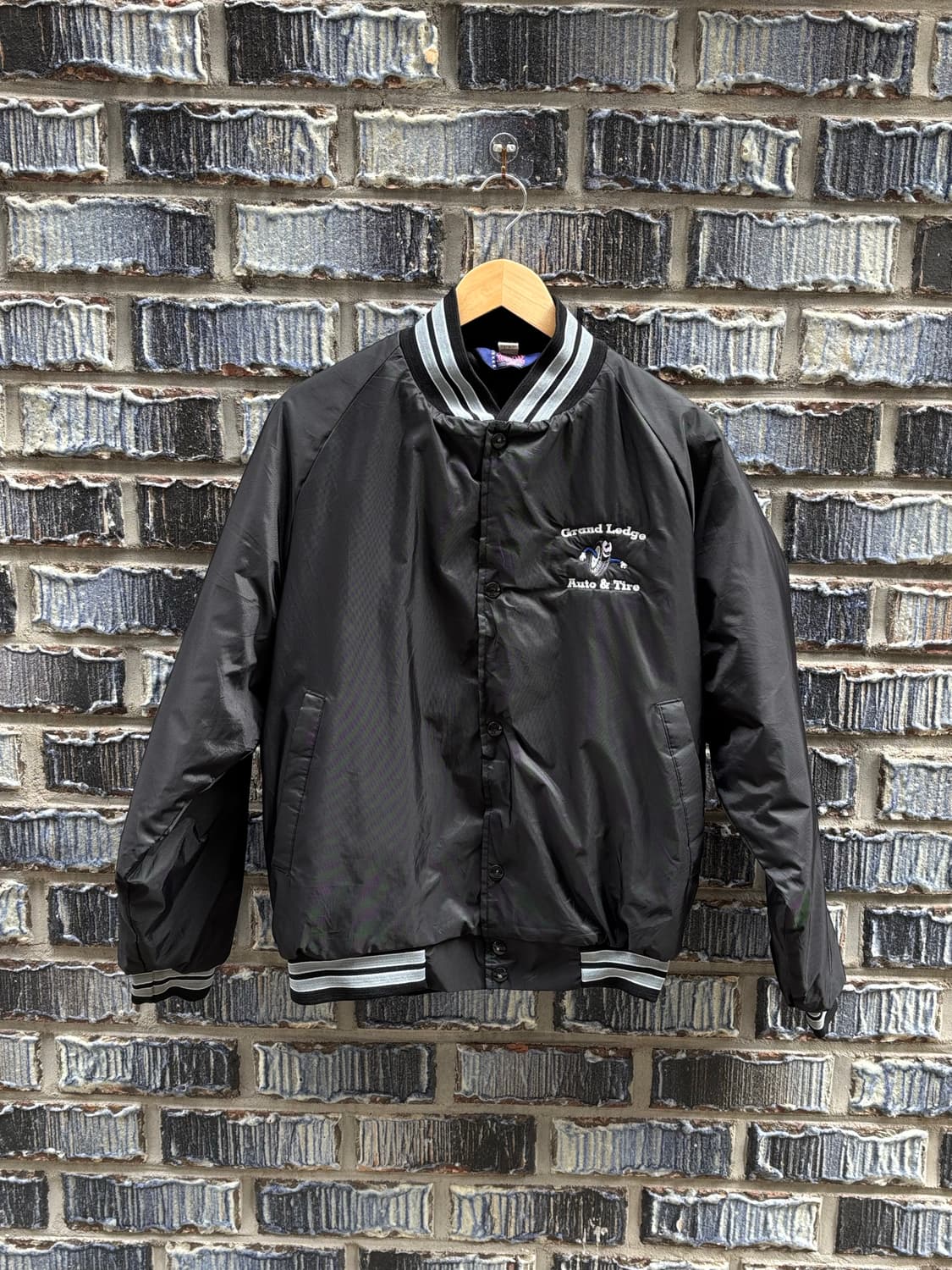 90s 아메리칸 스피릿 웨어 바시티 자켓 상품이미지2