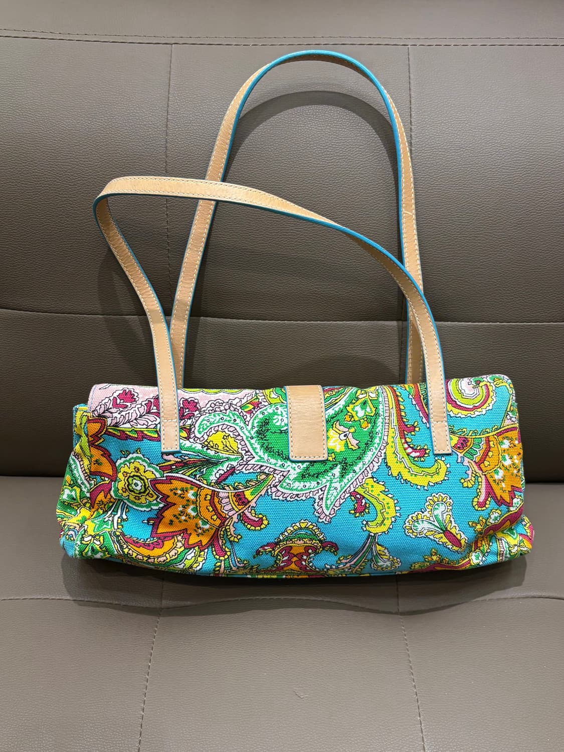 폴로 랄프로렌 페이즐리 핸드백 상품이미지5