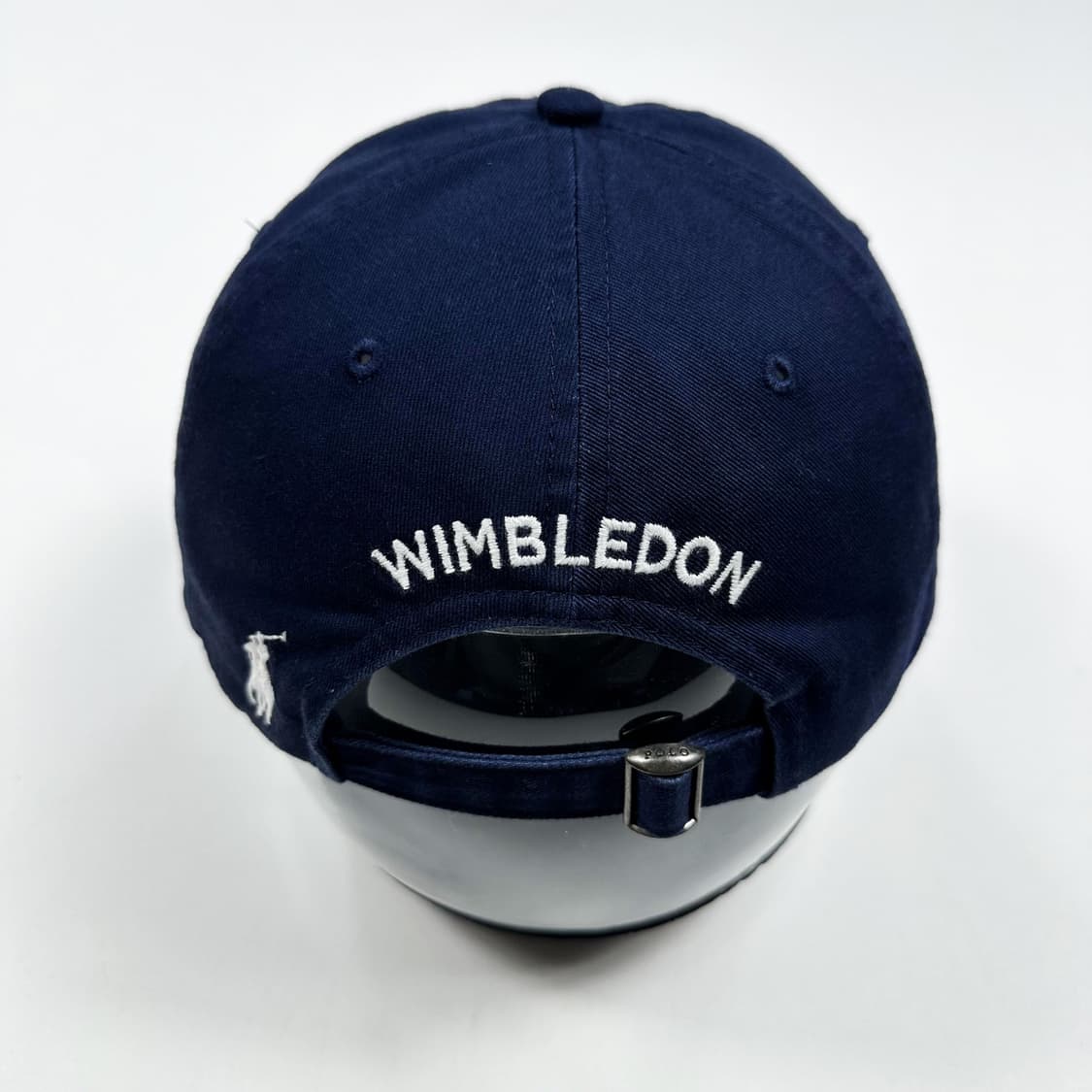 폴로 랄프로렌 클래식 윔블던 테니스 치노볼캡 네이비 상품이미지3