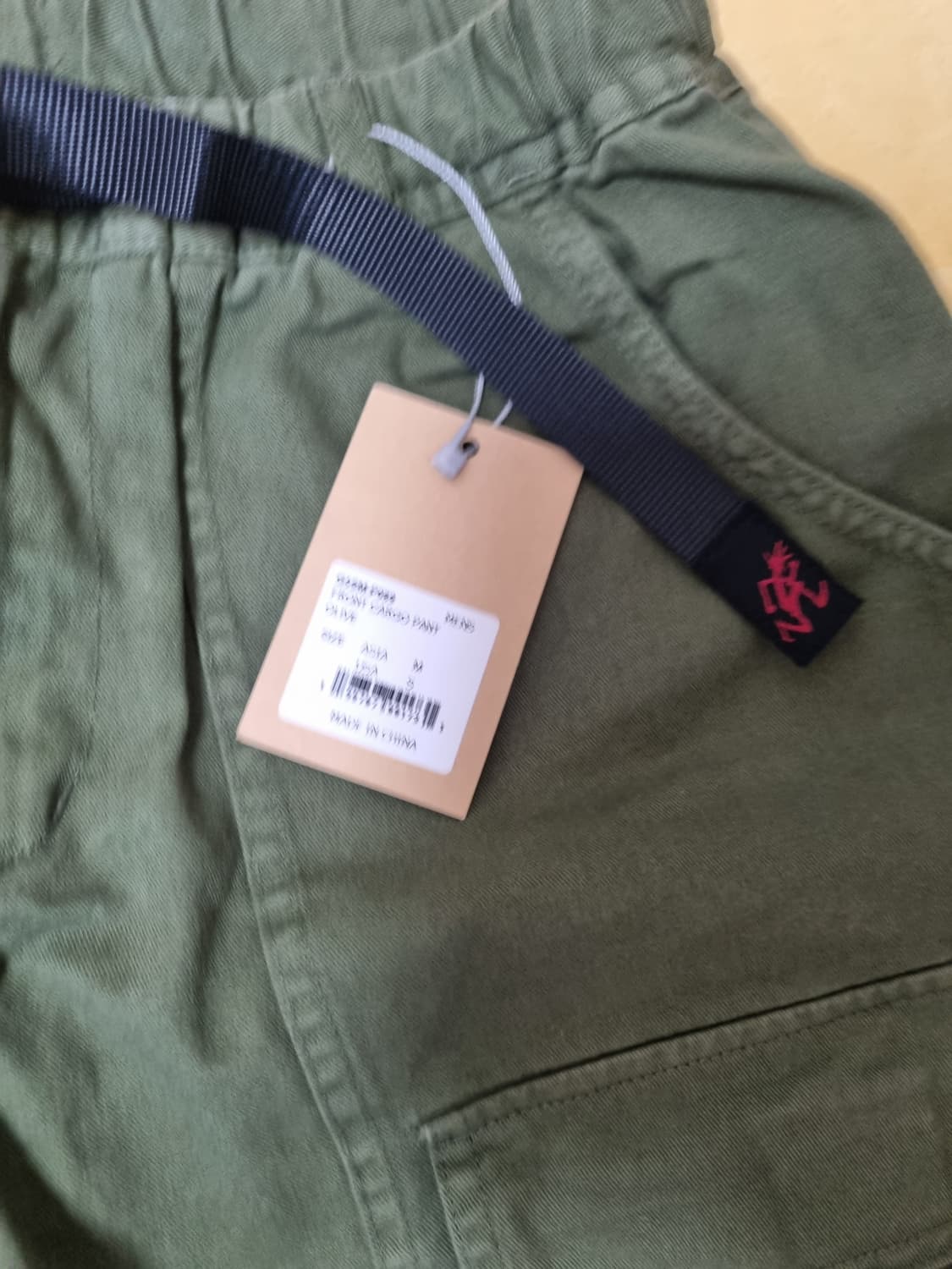 그라미치 gramicci 프론트 카고 팬츠 올리브 새상품 상품이미지2