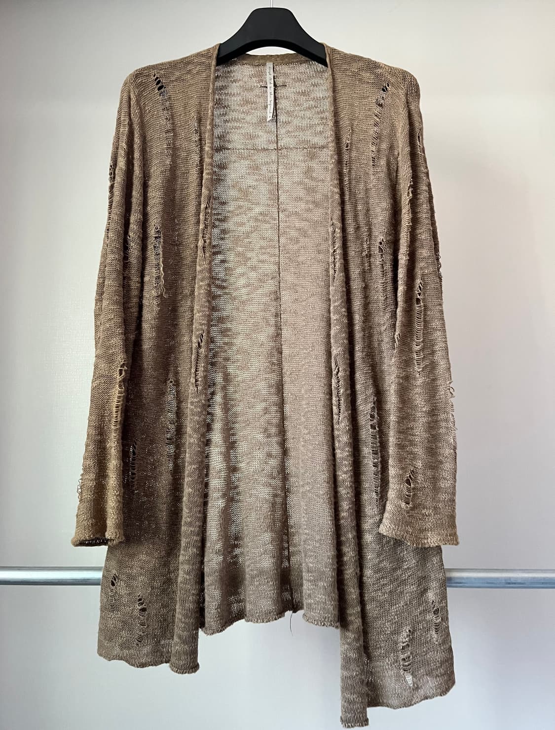 FIRST AID TO THE INJURED LINEN CARDIGAN 상품이미지1