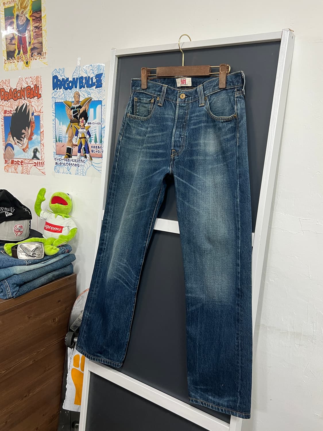 Levis 리바이스 501 버튼플라이 데님 팬츠 상품이미지10