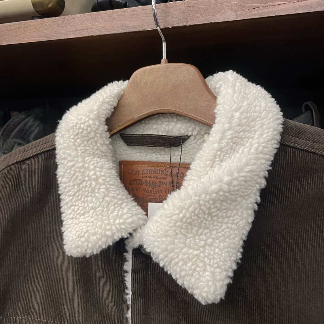 리바이스 타입1 코듀로이 쉐르파 자켓 상품이미지3