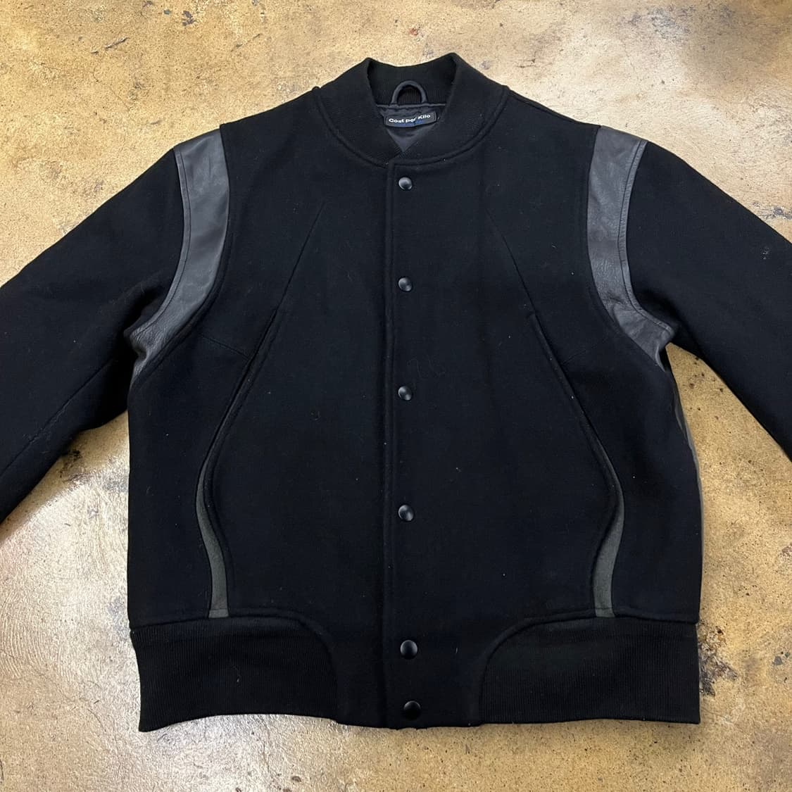 [정품/L] 코스트 퍼 킬로 블랙 스타디움 자켓 b18 상품이미지3
