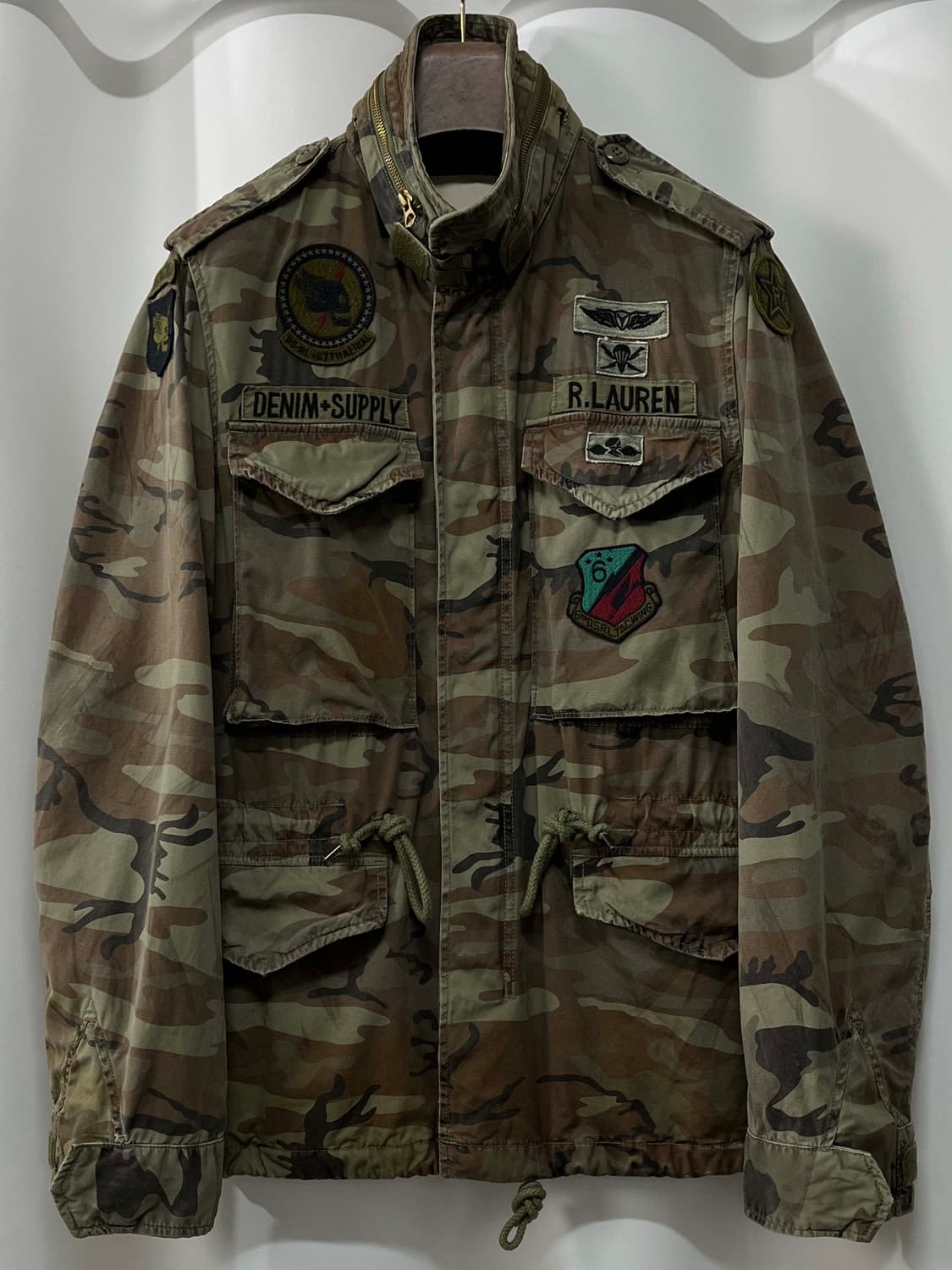 폴로 랄프로렌 BDU 공수부대 전술 비행단 M65 필드자켓 상품이미지1