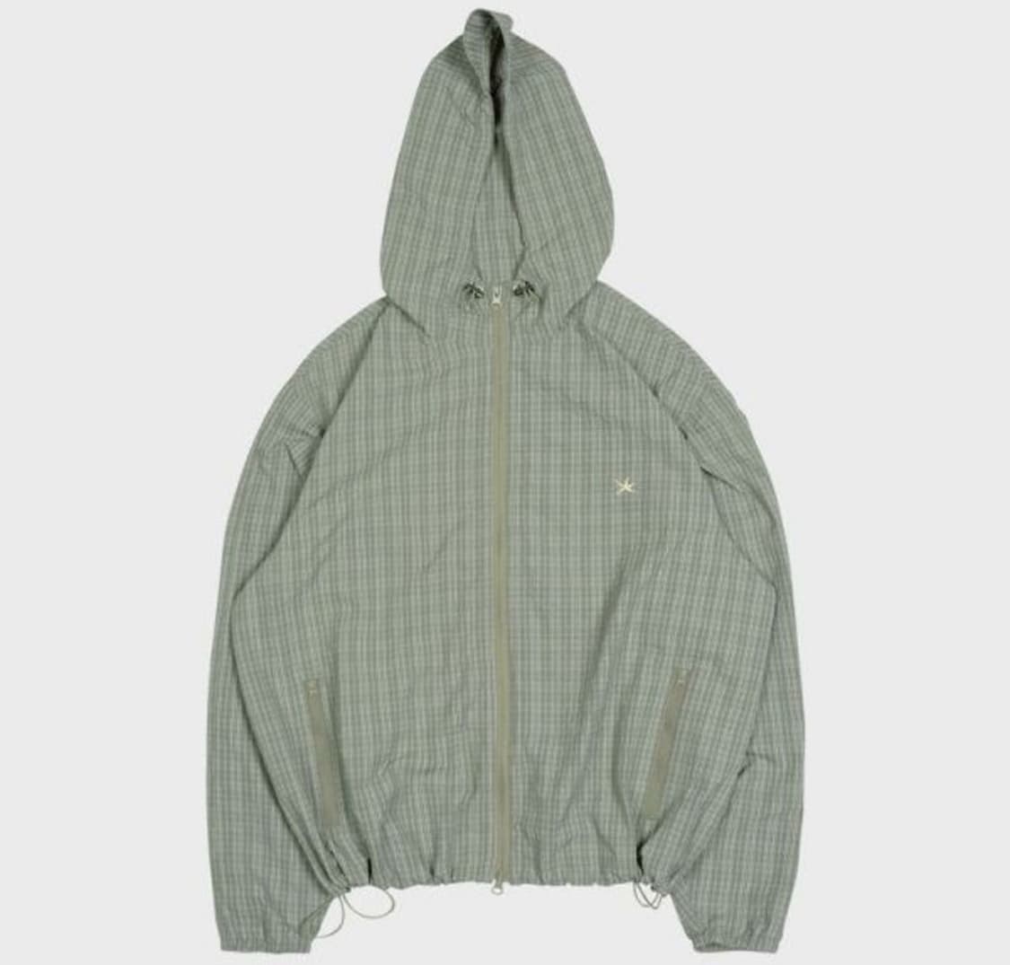 TCM check windstopper (green) 상품이미지1
