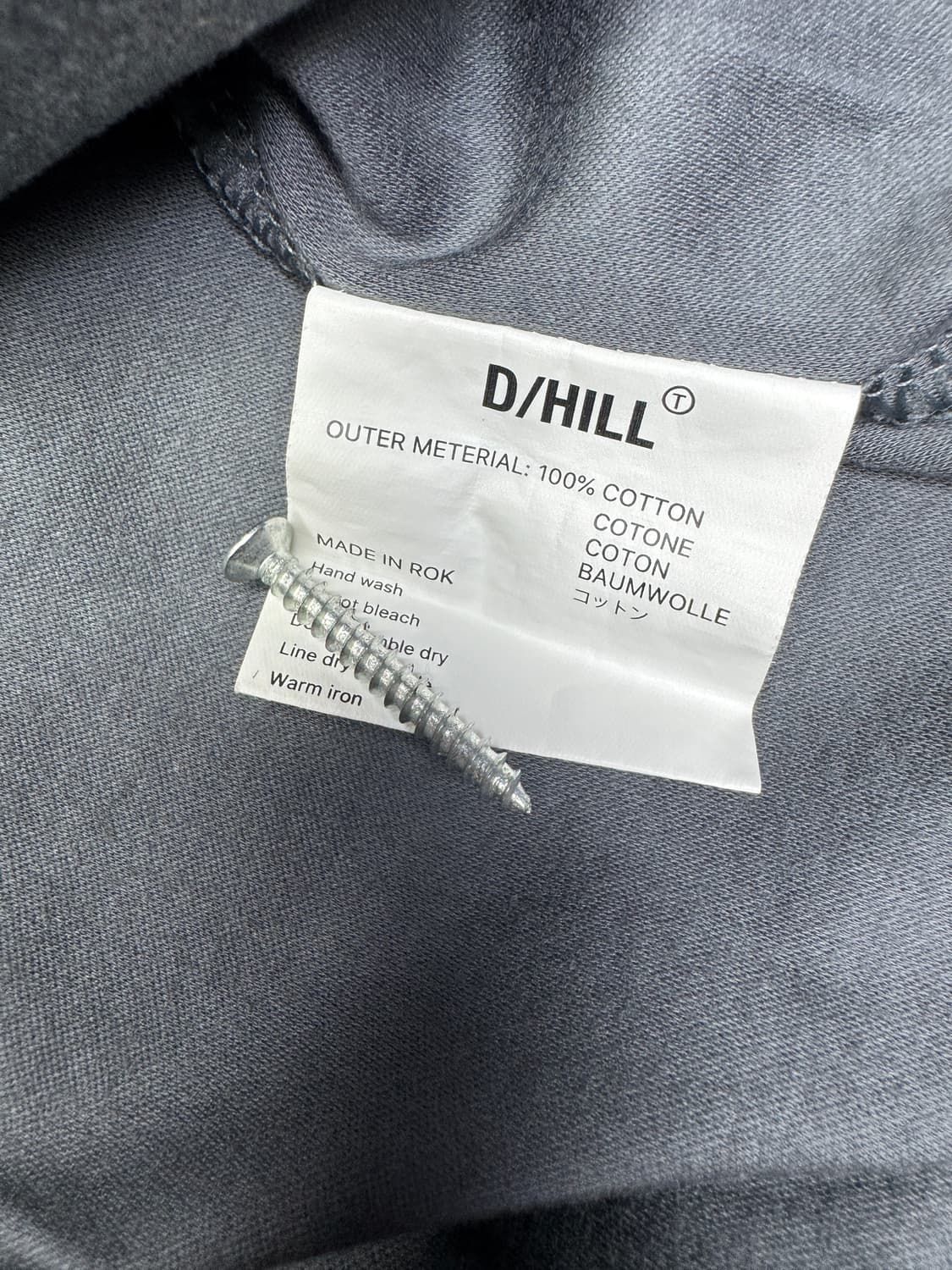 D/HILL LA 그래픽 로고 티셔츠 OS 상품이미지5