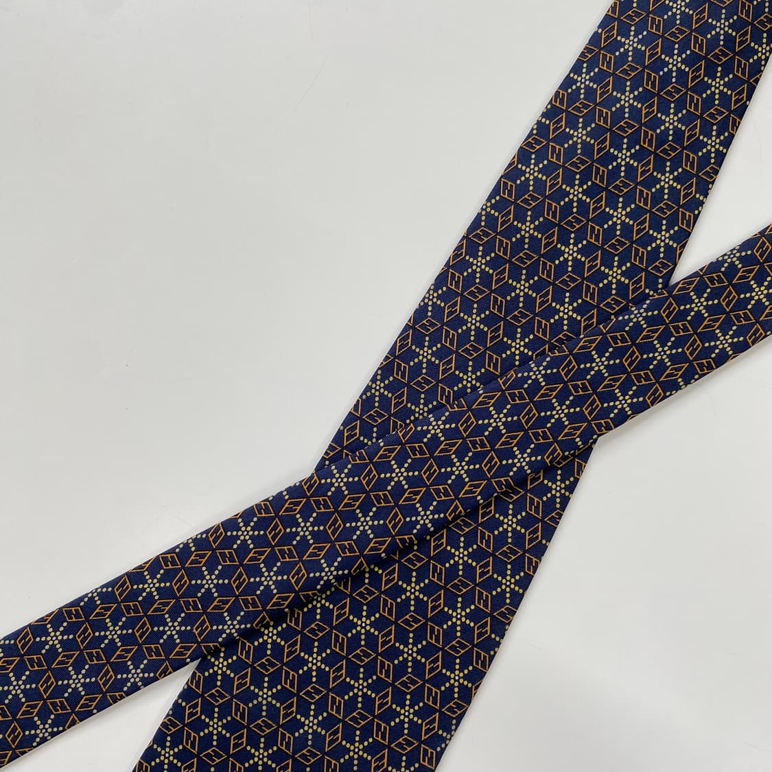 펜디 (FENDI) FF 모노그램 정품 명품 넥타이 상품이미지4