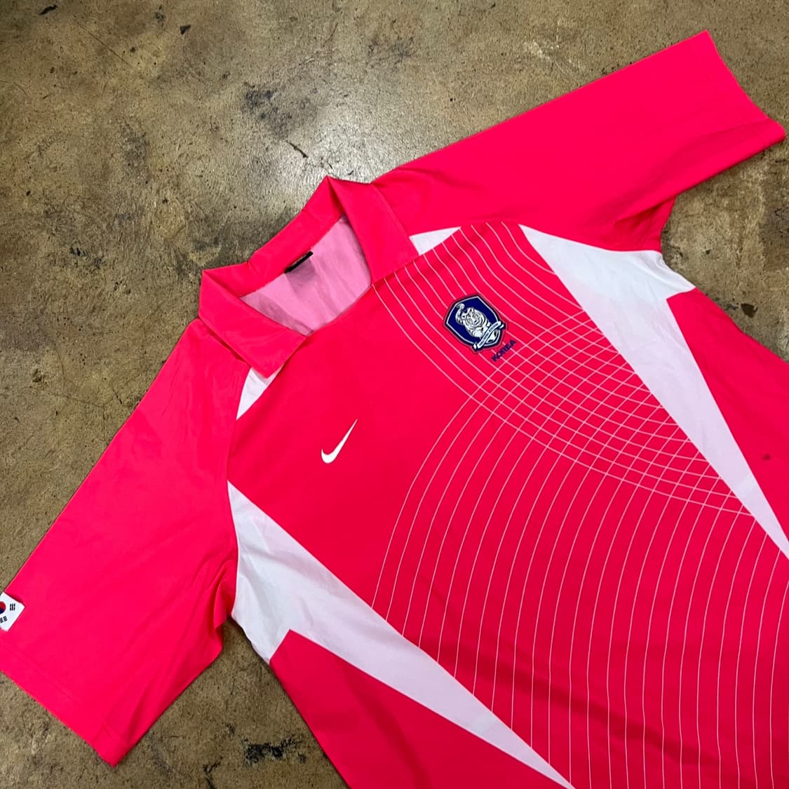 [정품/XL] 나이키 대한민국 축구 국가대표 핑크 유니폼 b10 상품이미지1
