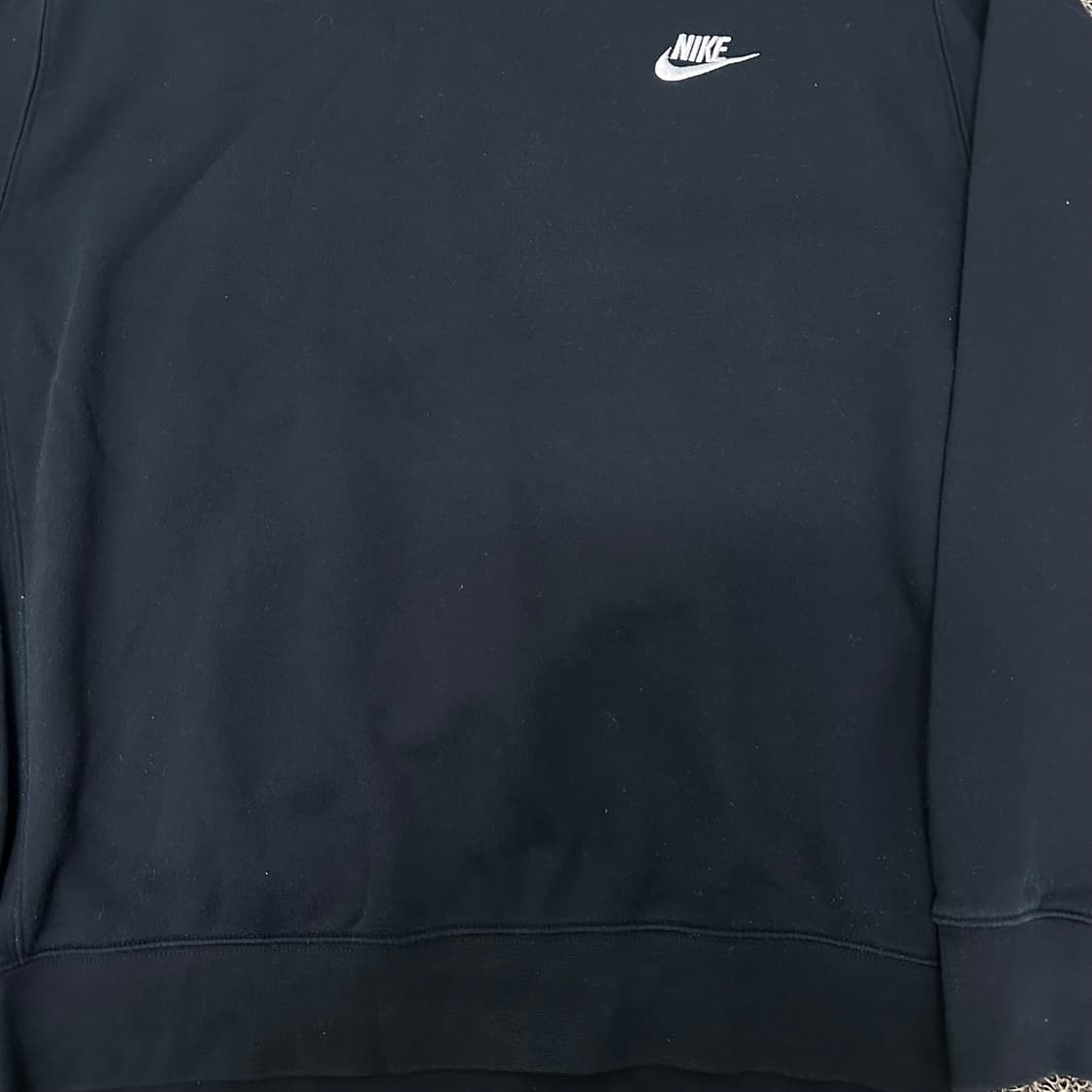 NIKE 나이키 스우시 기모 맨투맨 블랙 XL 상품이미지4