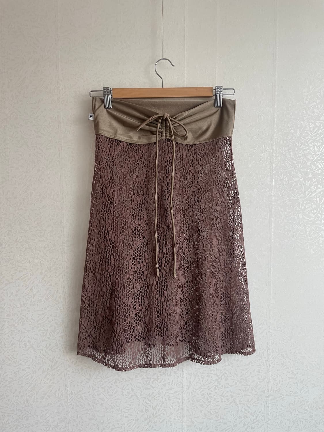 Fila brown lace vintage bikini dress 상품이미지3