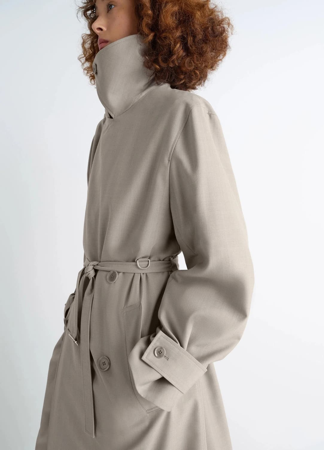 [32,34]르메르 25fw 트렌치 코트/Light taupe 상품이미지1