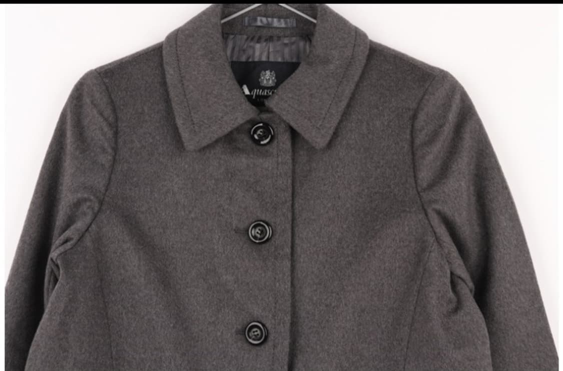 아쿠아스큐텀 울 100 코트 상품이미지2