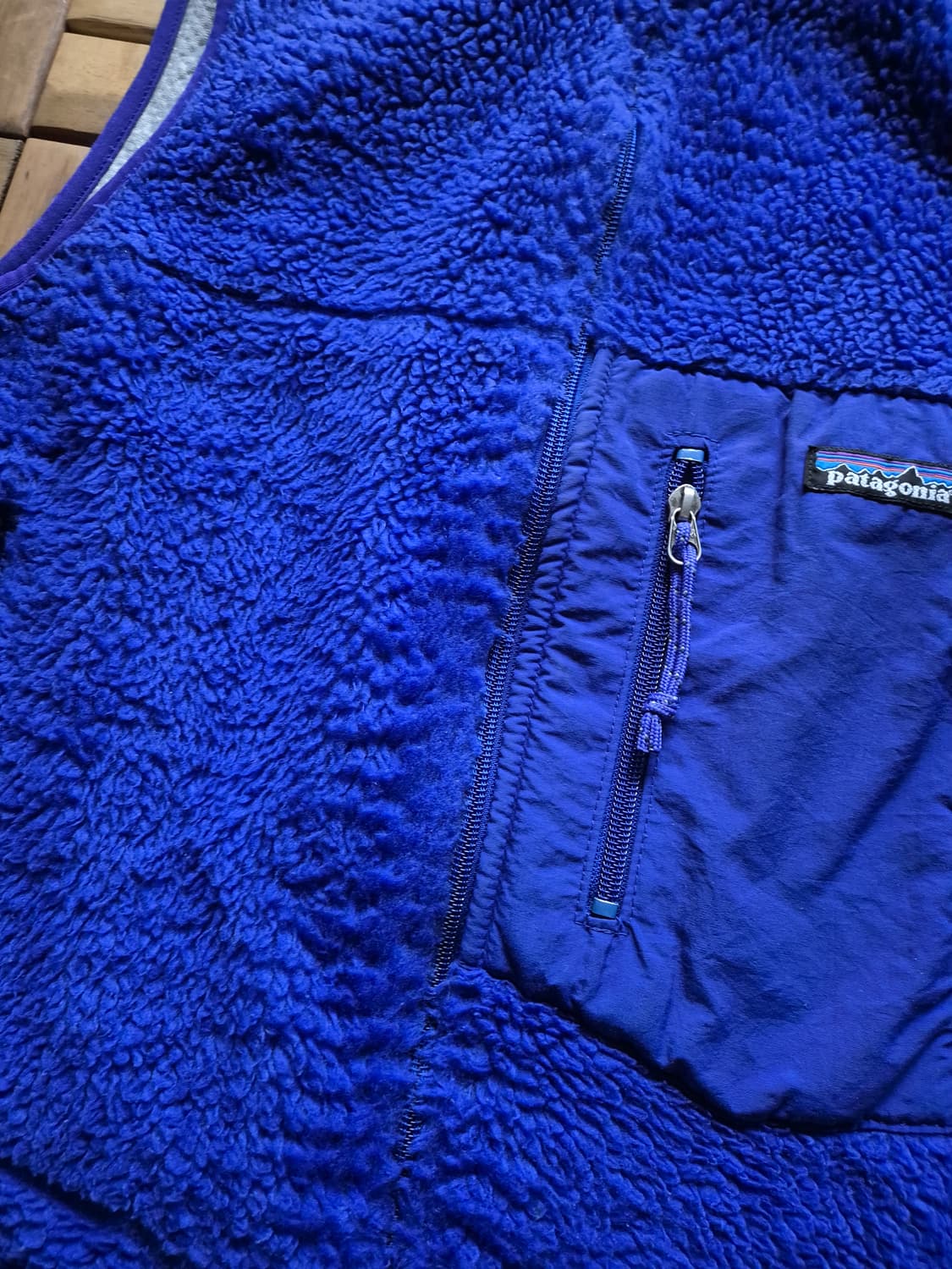 Patagonia 파타고니아 00s 레트로 딥파일 플리스 베스트 상품이미지2