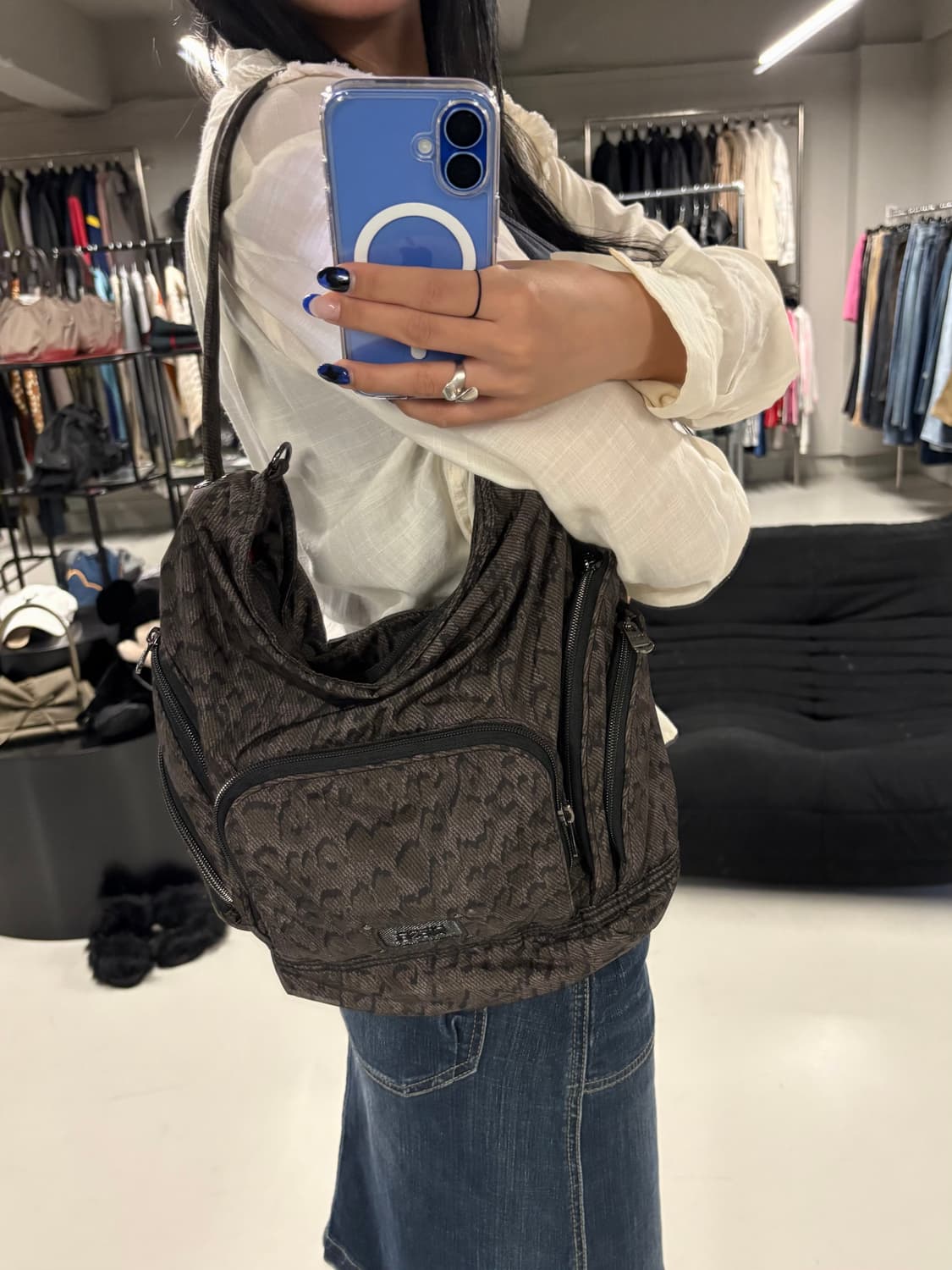 DIESEL 2way leopard shoulder bag  상품이미지1