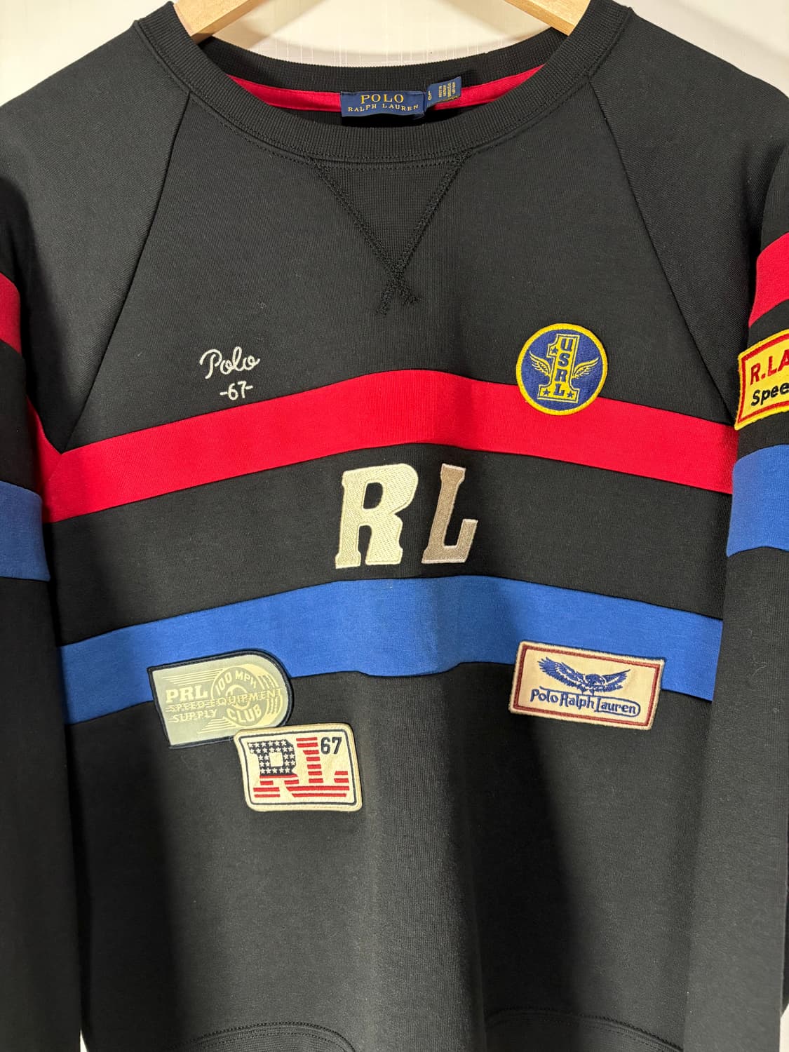 00s POLO 폴로 레이싱 패치 스웻셔츠 맨투맨 상품이미지4