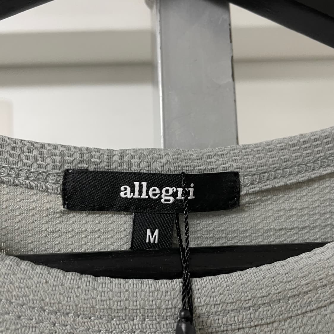 알레그리 그레이 반팔 티셔츠 새상품 M 상품이미지4