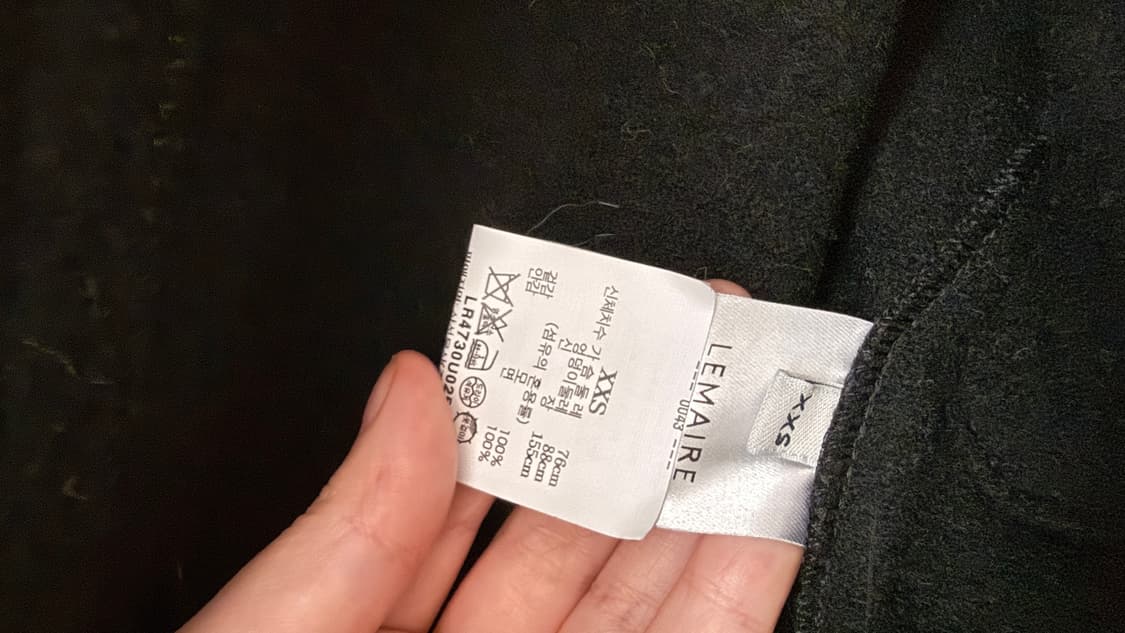 르메르 랩코트 xxs FW24 상품이미지4