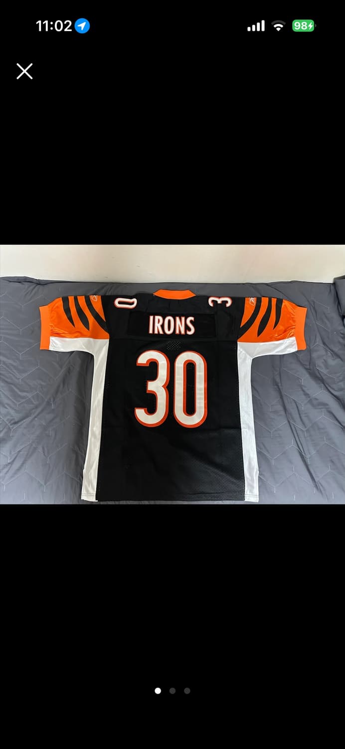 리복 NFL 신시내티 뱅갈스 유니폼 상품이미지1