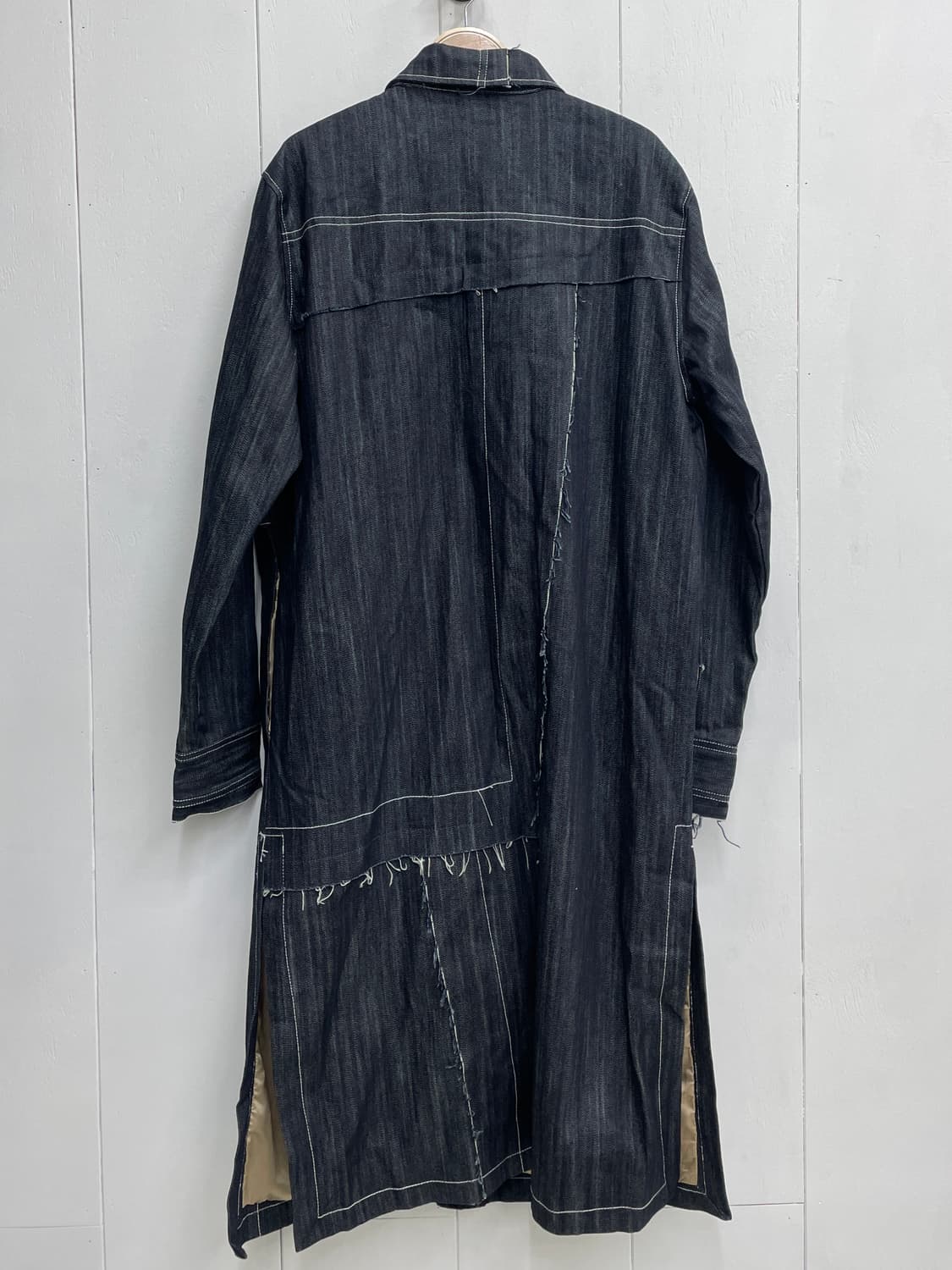 VAO 플래핑 롱 생지데님 자켓 상품이미지4