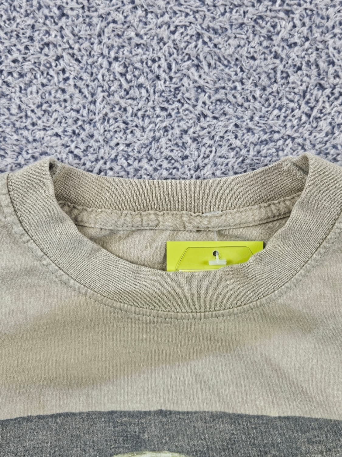 빈센트 스컬 프린팅 다잉워시드 커스텀 반팔 티셔츠 (M추정)/ 11373 상품이미지6