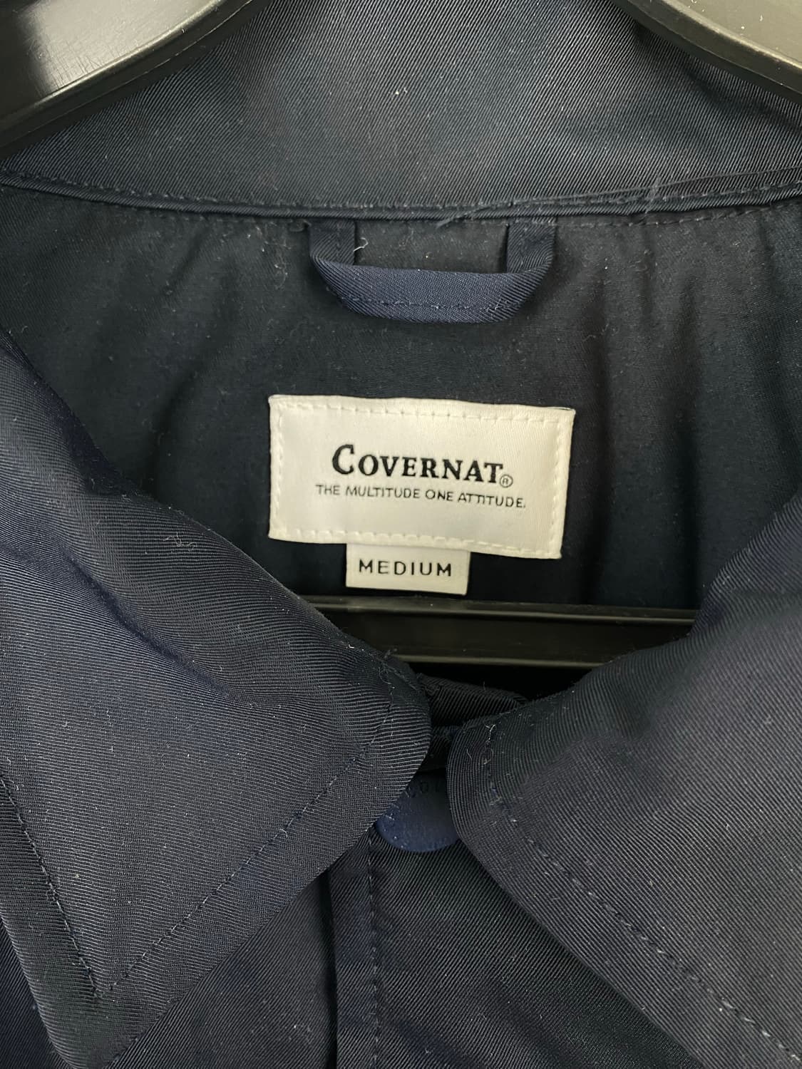 커버낫 네이비 양털 코치자켓 점퍼 M 상품이미지3