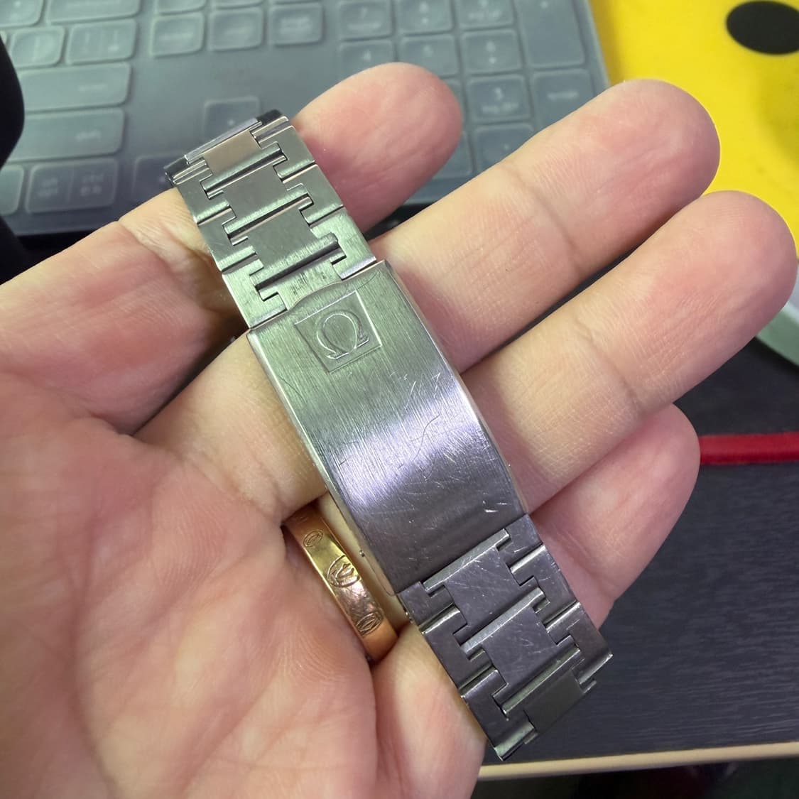 빈티지 오메가 컨스틸레이션 사각 워치 상품이미지3