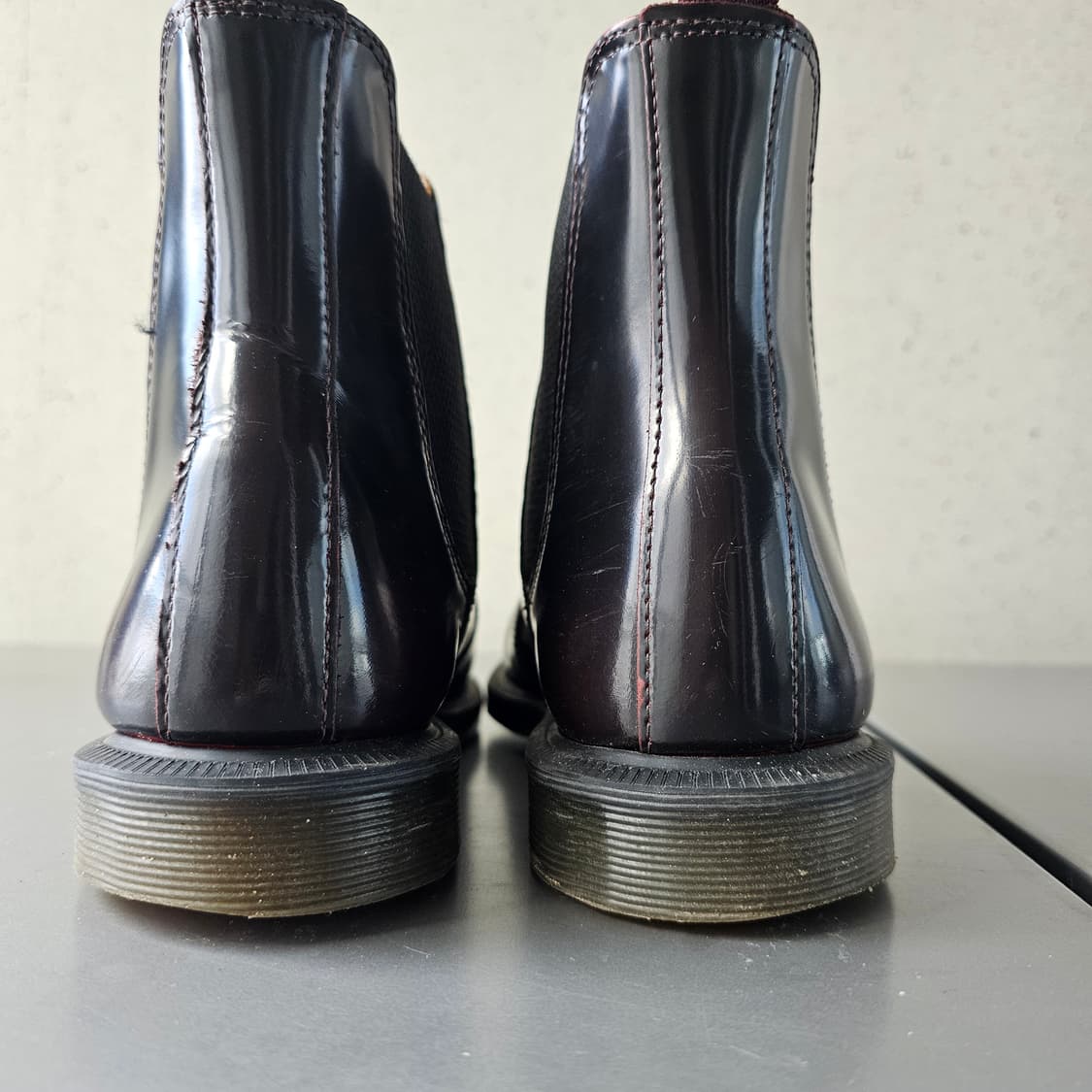 닥터마틴 플로라 첼시부츠 버건디 UK4 상품이미지6