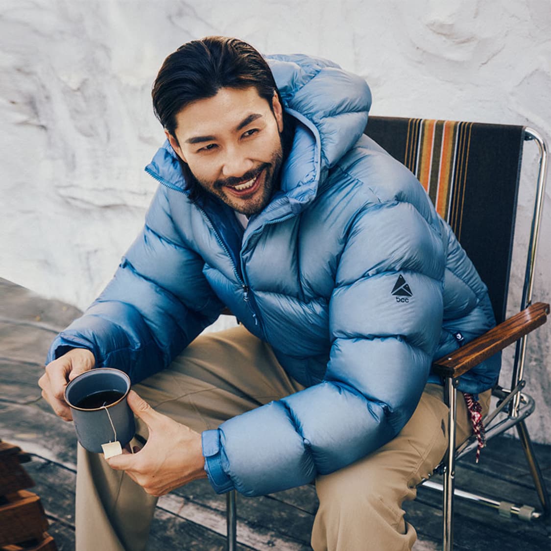 블랙야크 스톤마스터 패딩 105 어반블루 상품이미지1